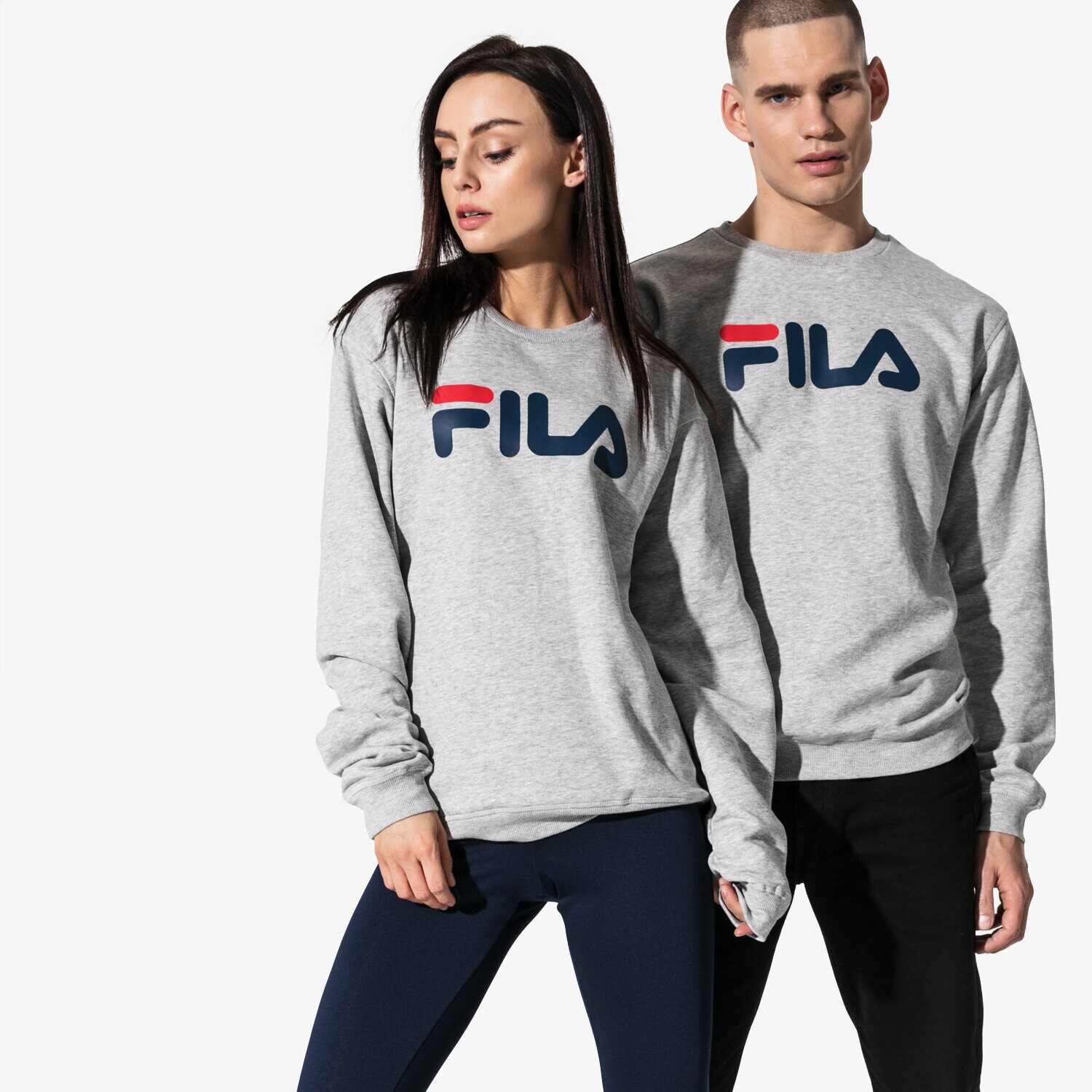 Femei bluză FILA BLUZĂ PURE CREW SWEAT U 681091B13 Gri