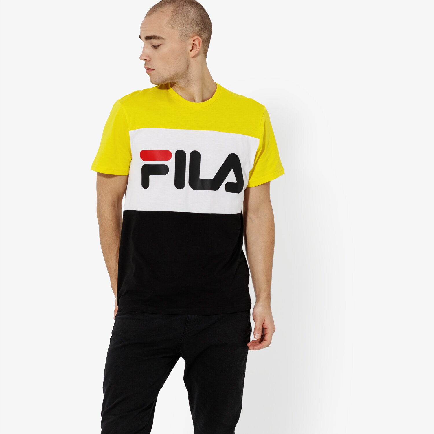 Bărbați tricou FILA TRICOU SS DAY TEE 681244A063 Negru
