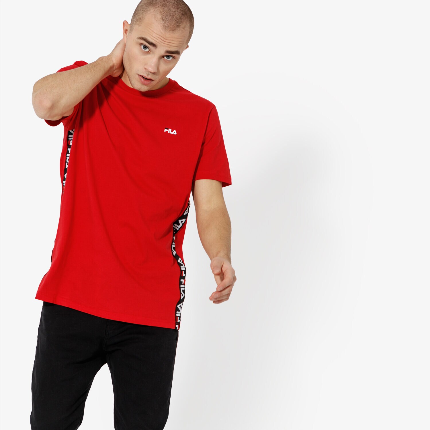 Bărbați tricou FILA TRICOU SS TALAN TEE SS 682362006 Roșu