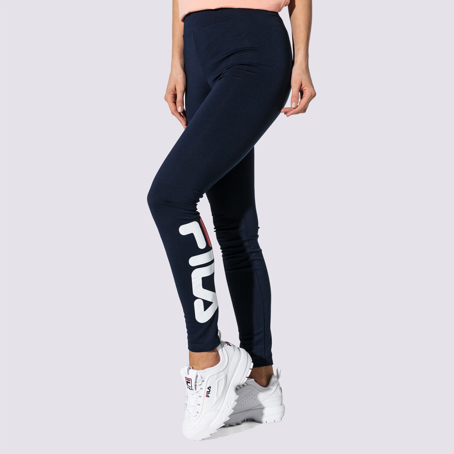 Femei pantaloni FILA COLANȚI FLEX 2.0 COLANȚI 681826170 Bleumarin