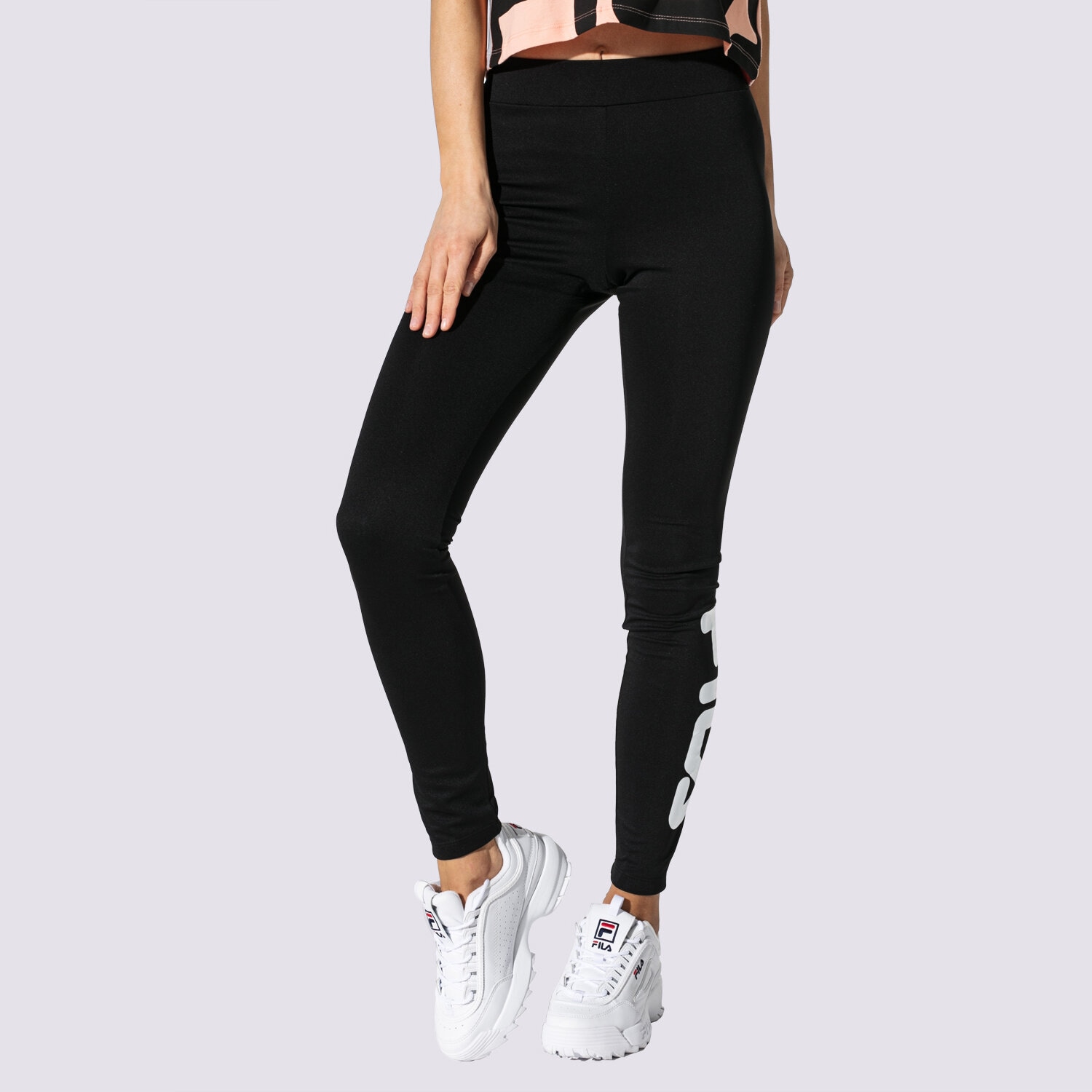 Femei pantaloni FILA COLANȚI FLEX COLANȚI 681826002 Negru