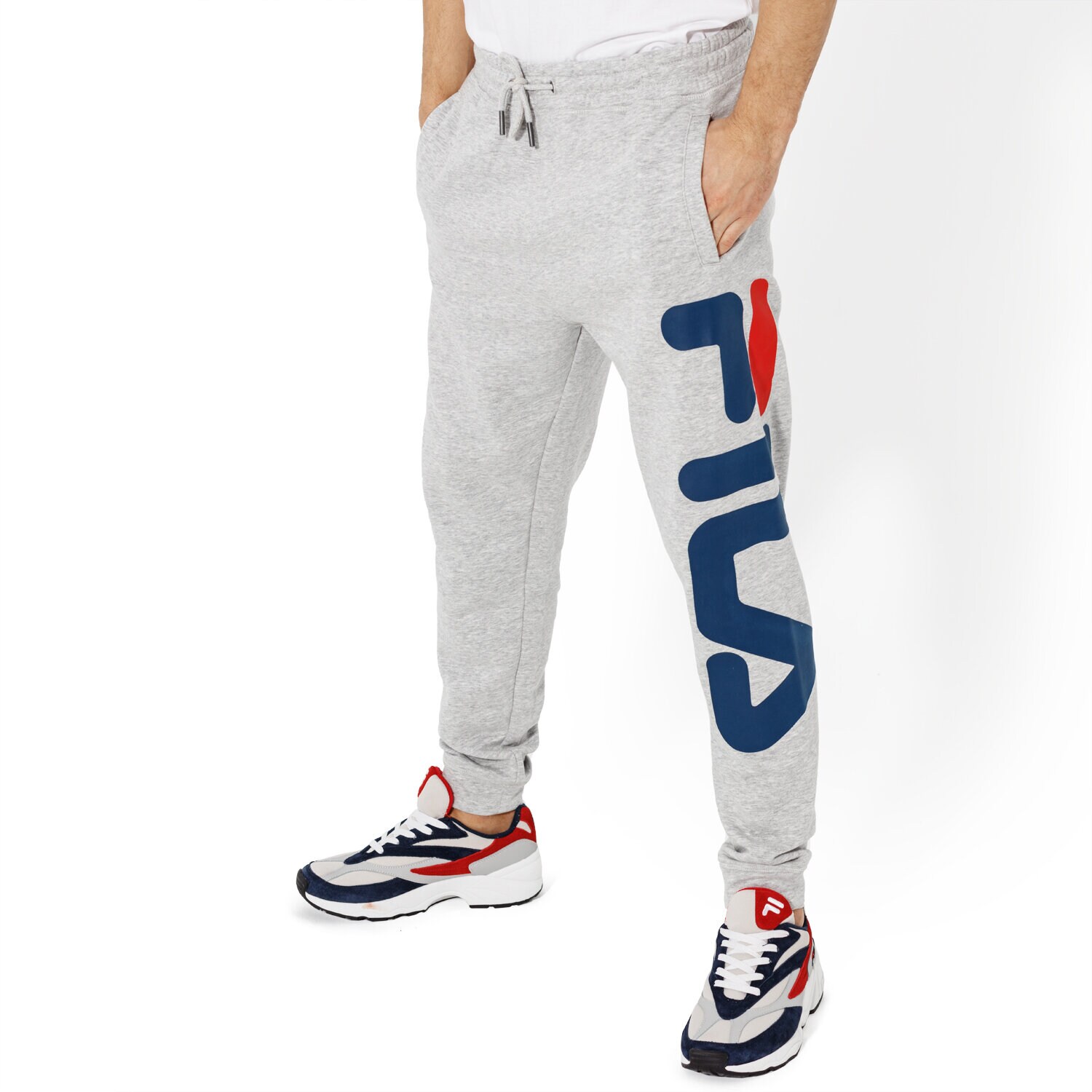 Bărbați pantaloni FILA PANTALONI PURE BASIC PANTS 681094B13 Gri