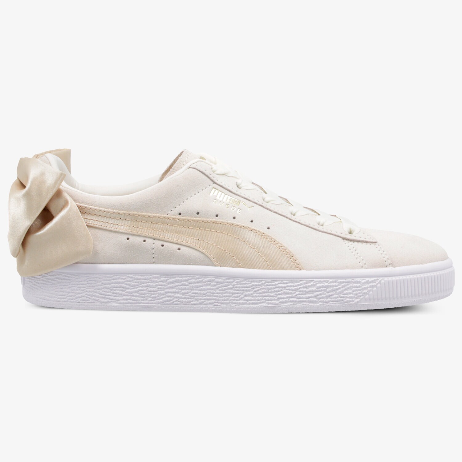 Femei pantofi sport PUMA SUEDE BOW BSQT WN'S 36773203 Bej