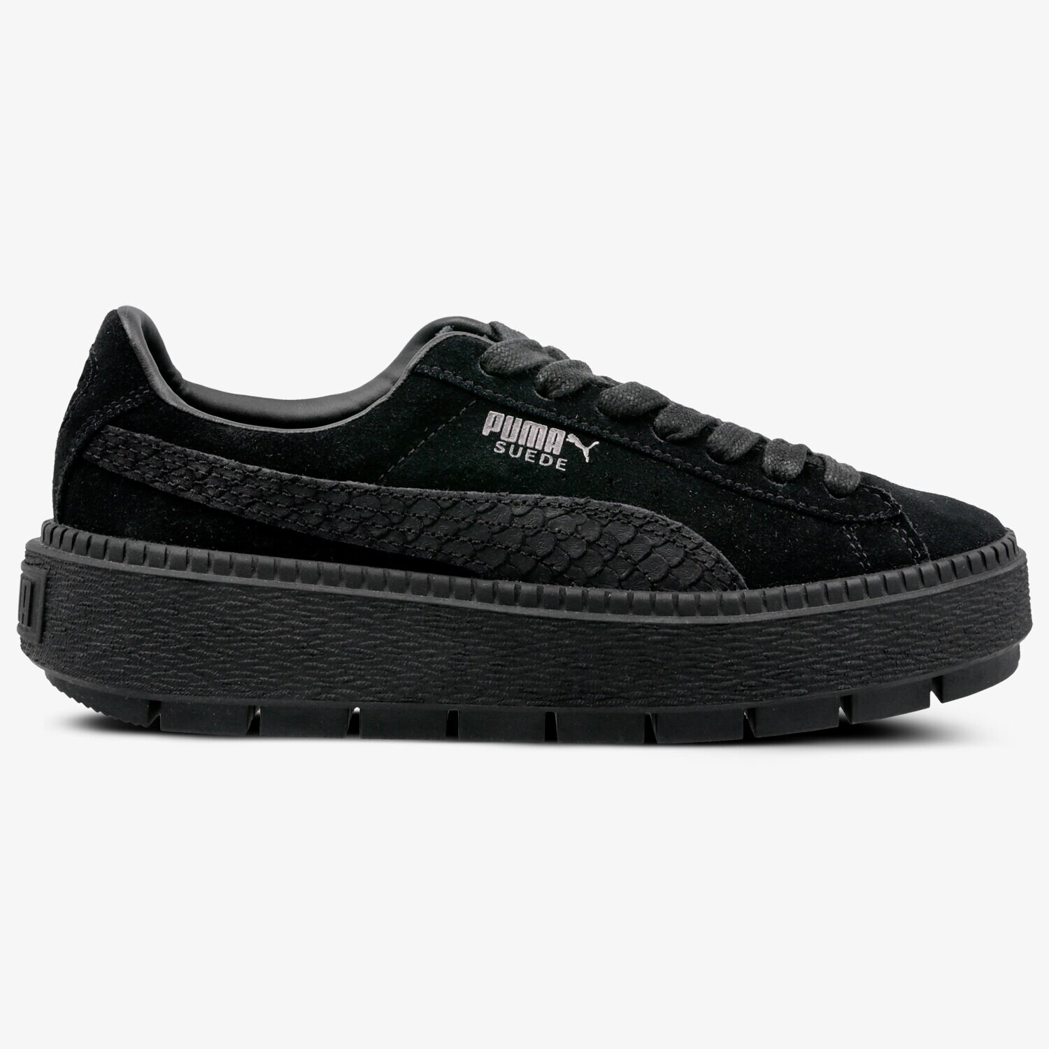 Femei pantofi sport PUMA SUEDE PLATFORM TRACE ANIMAL 36781401 Negru