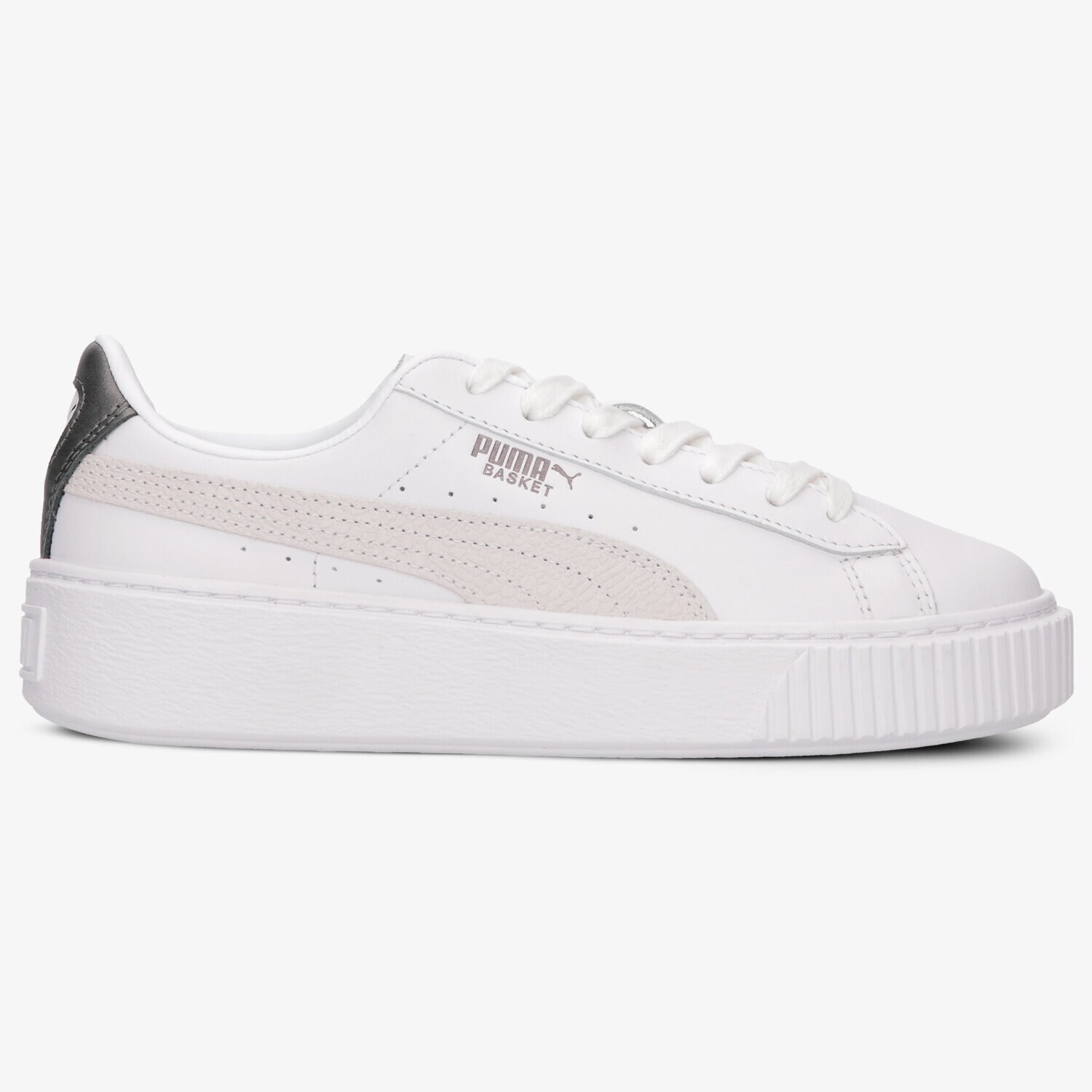 Femei pantofi sport PUMA BASKET PLATFORM EUPHORIA 36785001 Alb