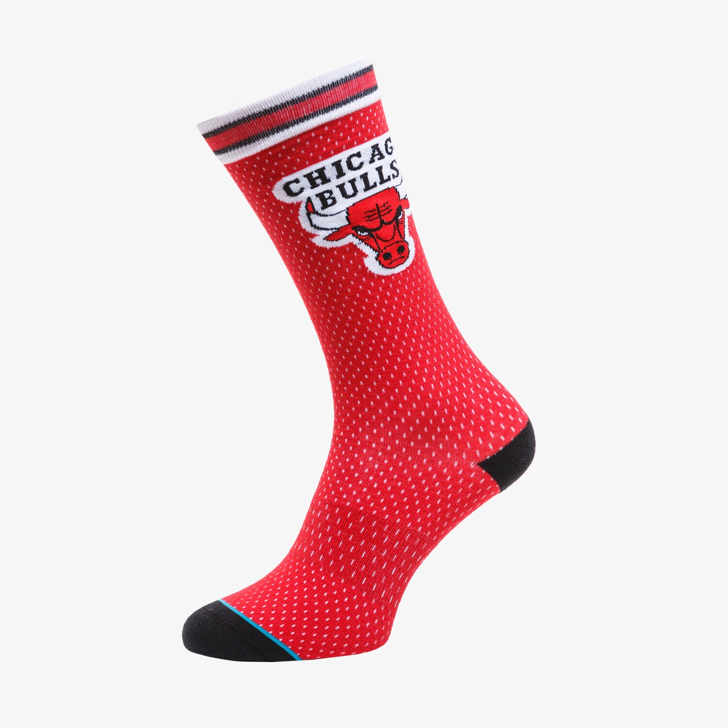 Bărbați șosete STANCE șOSETE BULLS JERSEY M545D17BUL Roșu