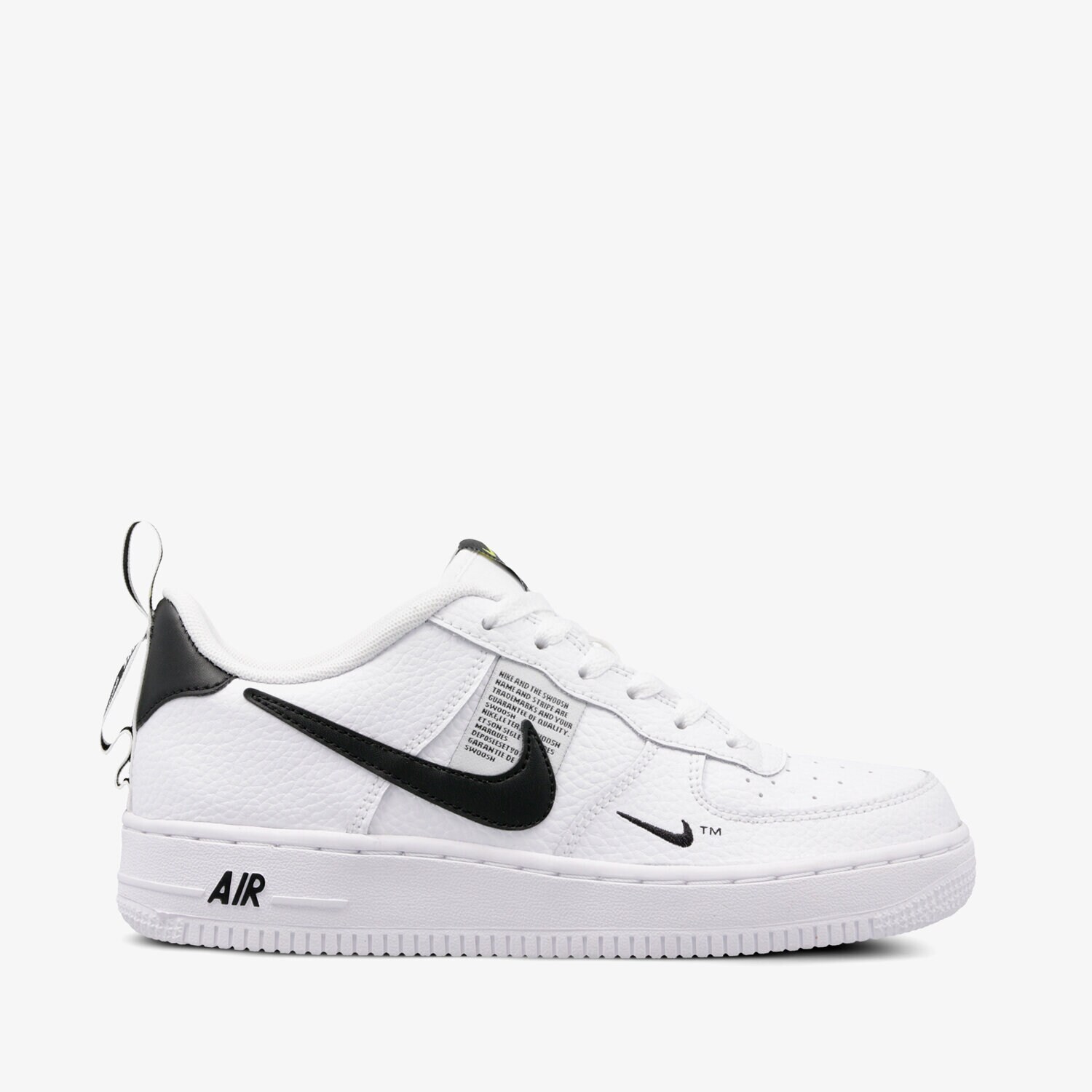 Copii pantofi sport NIKE AIR FORCE 1 UTILITY LOW  AR1708-100 Alb