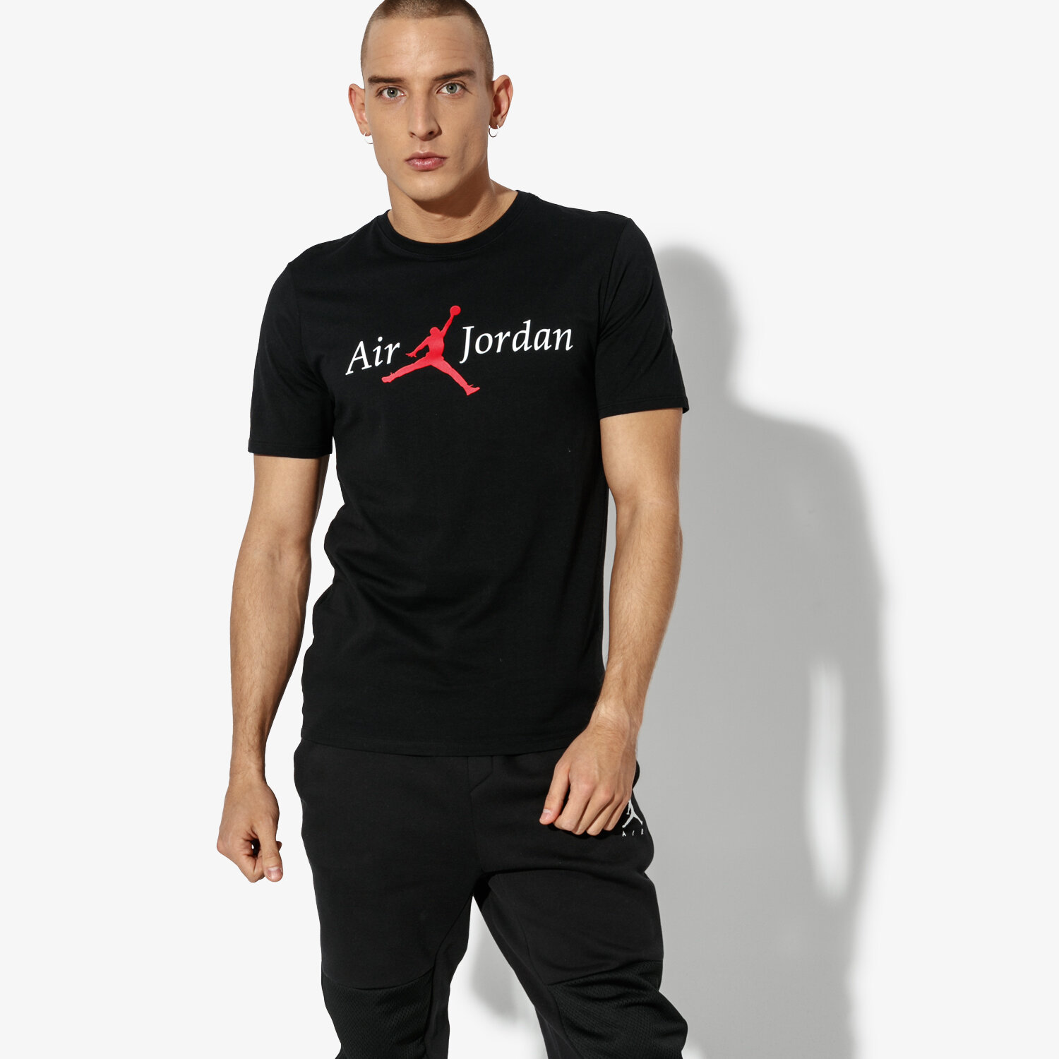 Bărbați tricou JORDAN TRICOU SS JORDAN M JSW TEE FA BUSTIERĂND 5 AH6324-010 Negru
