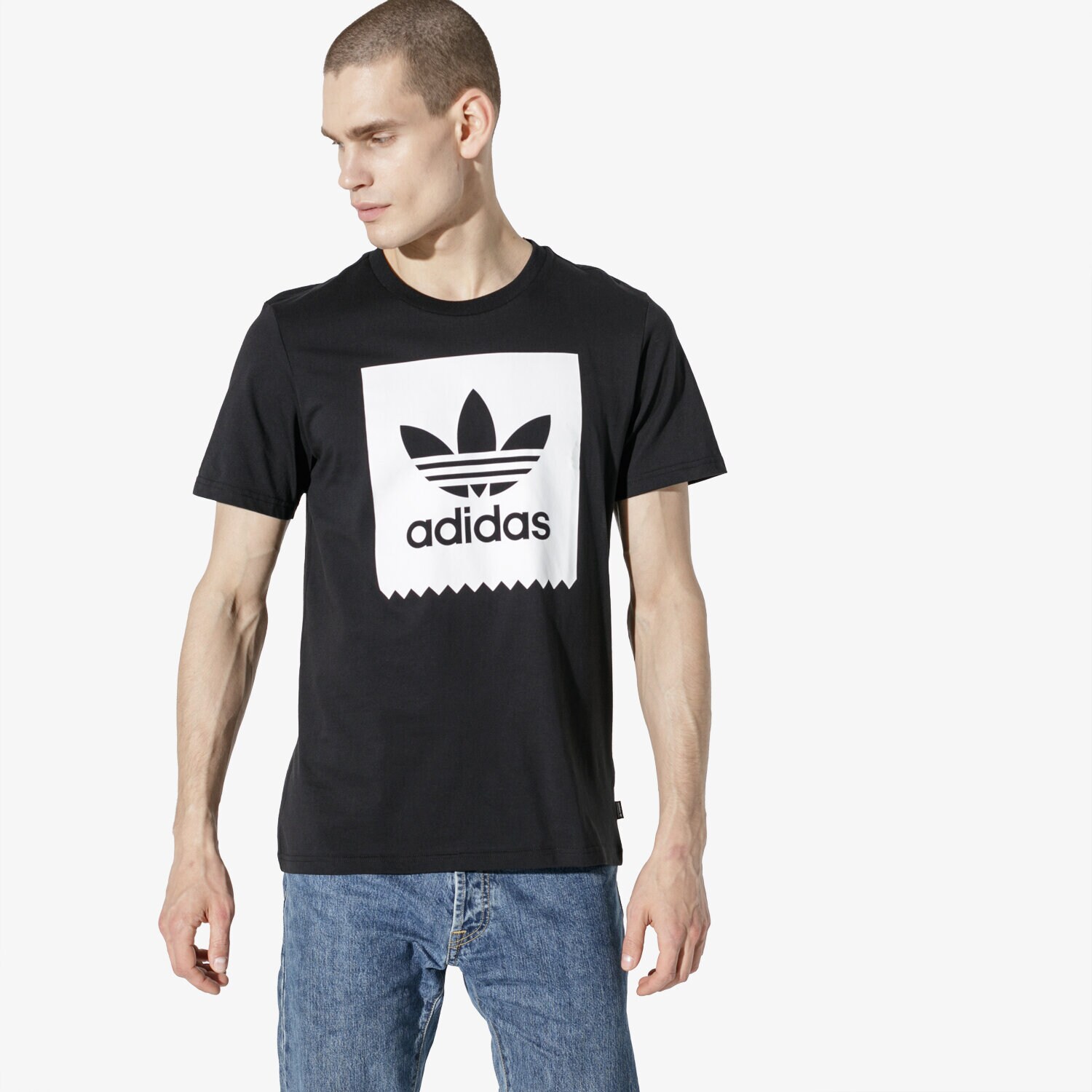 Bărbați tricou ADIDAS TRICOU SS SOLID BB T BLK CW2339 Negru