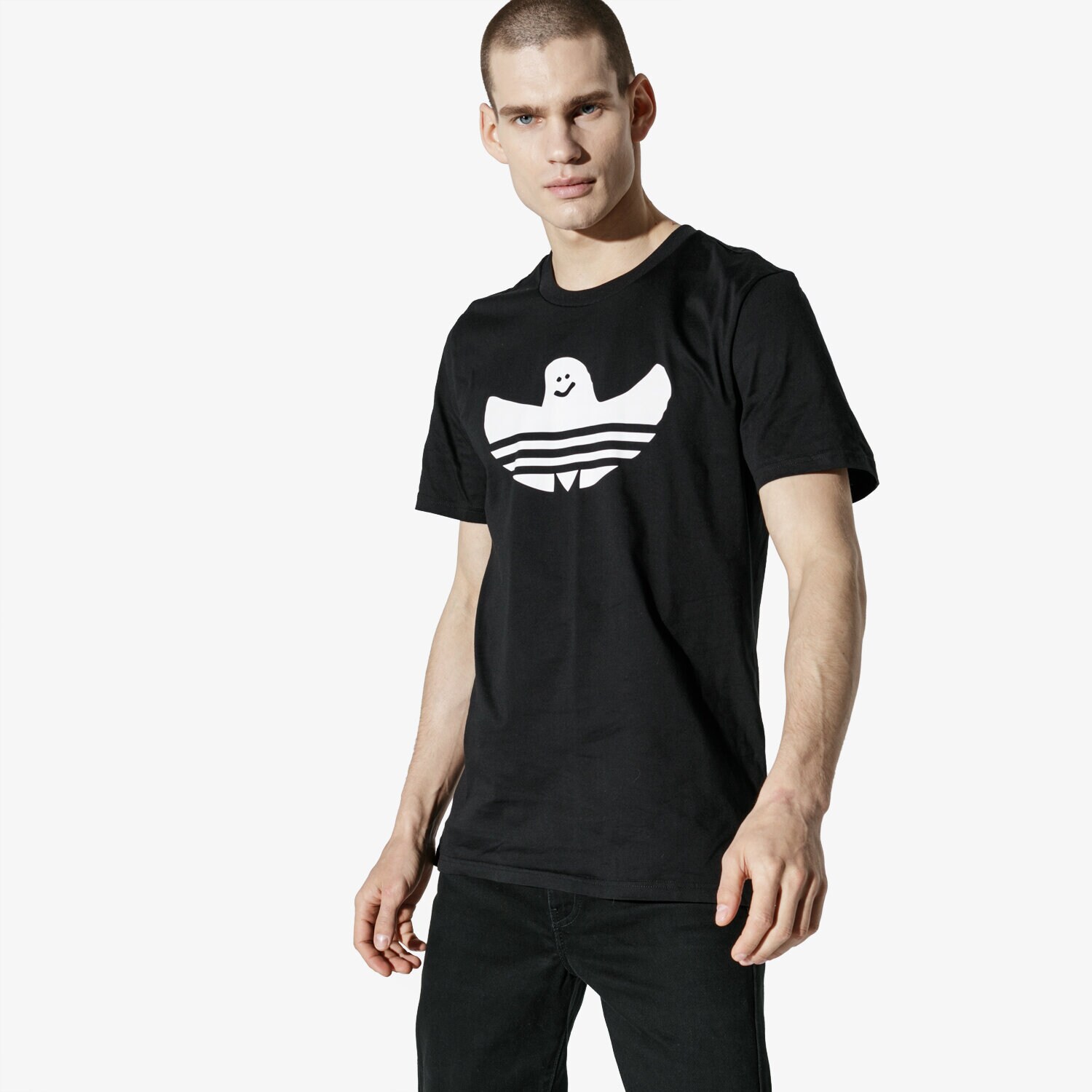 Bărbați tricou ADIDAS TRICOU SS SOLID SHMOO T DH3900 Negru