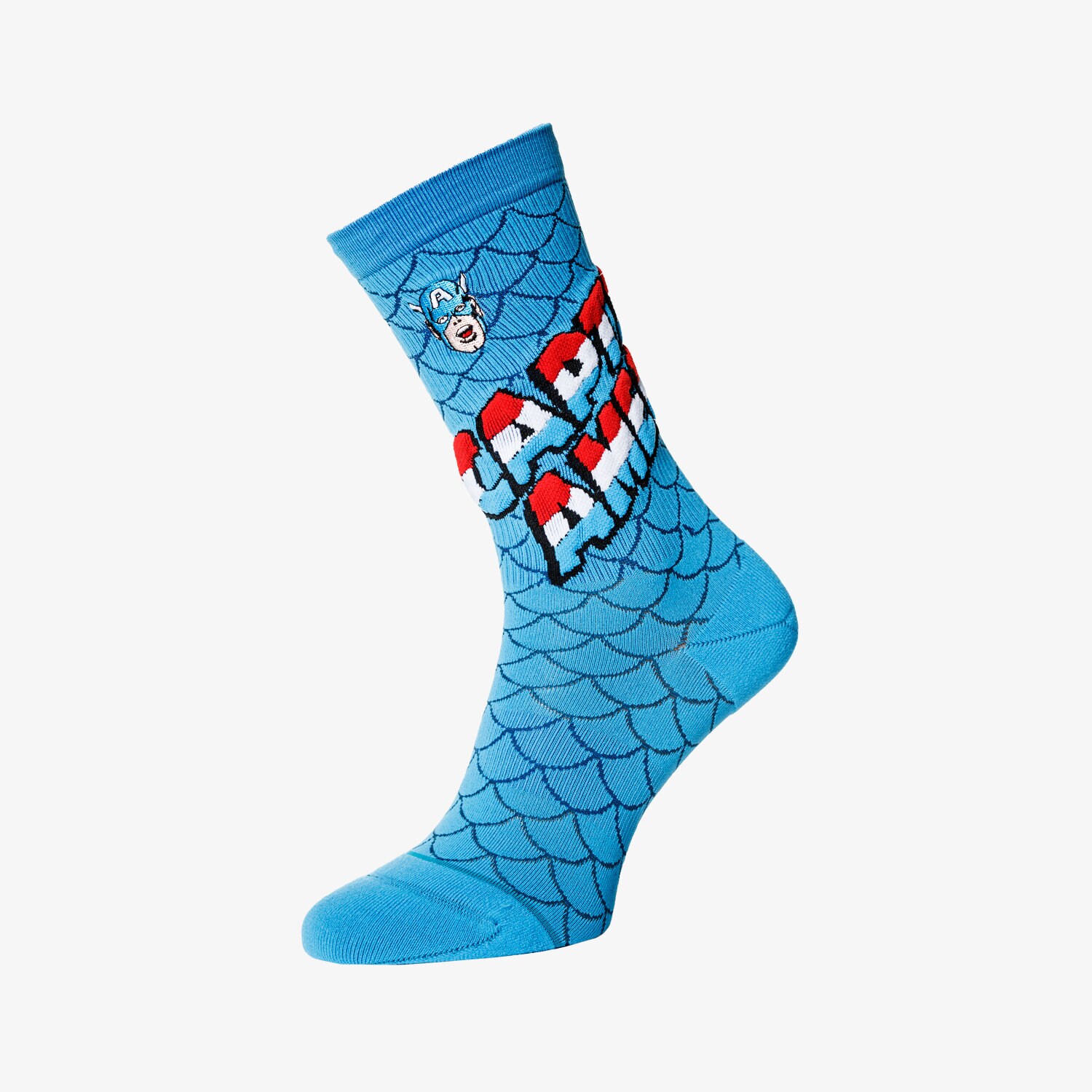 Bărbați șosete STANCE șOSETE CAPTAIN AMERICA M546D18CAP Albastru