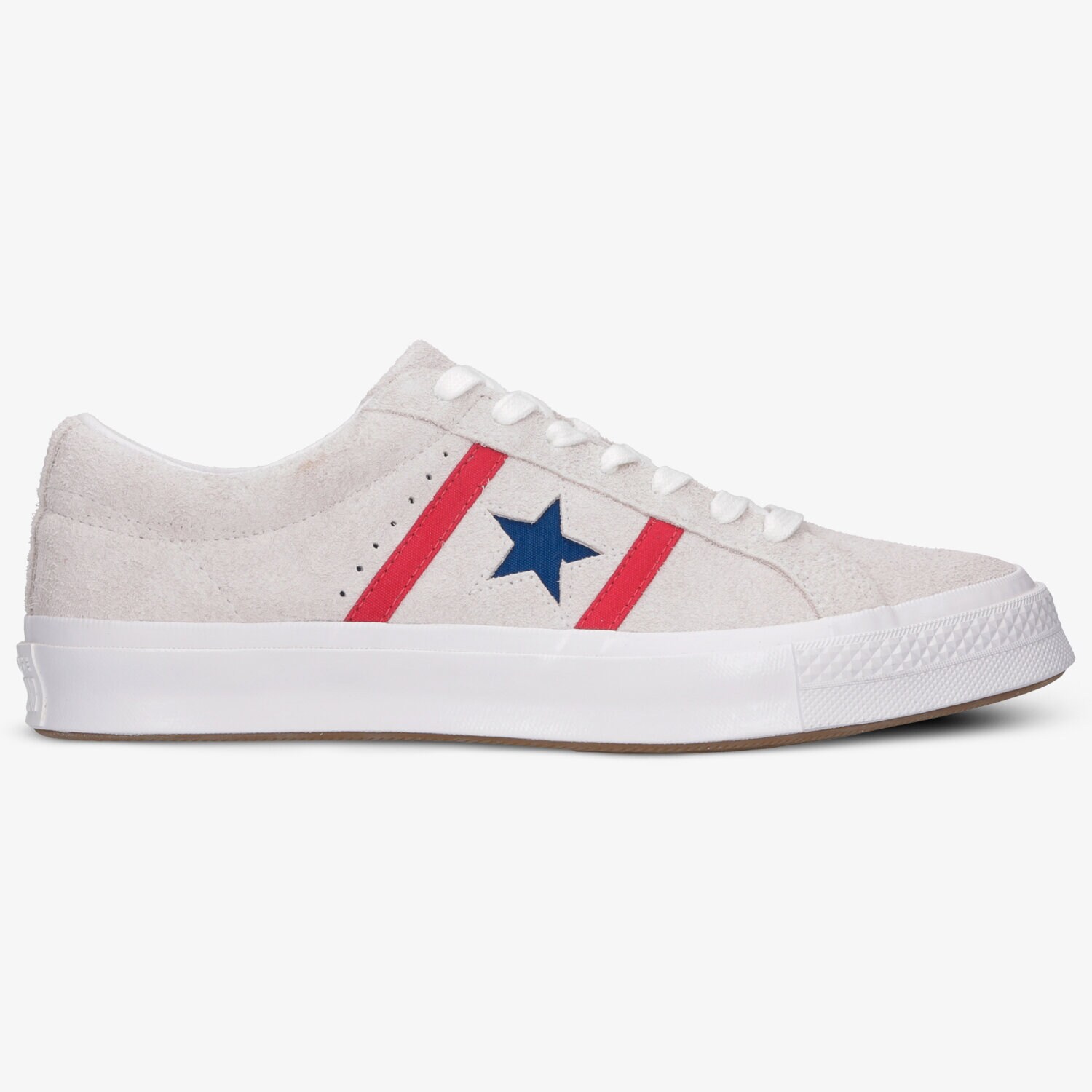 Barbați pantofi sport CONVERSE ONE STAR C164390M Alb