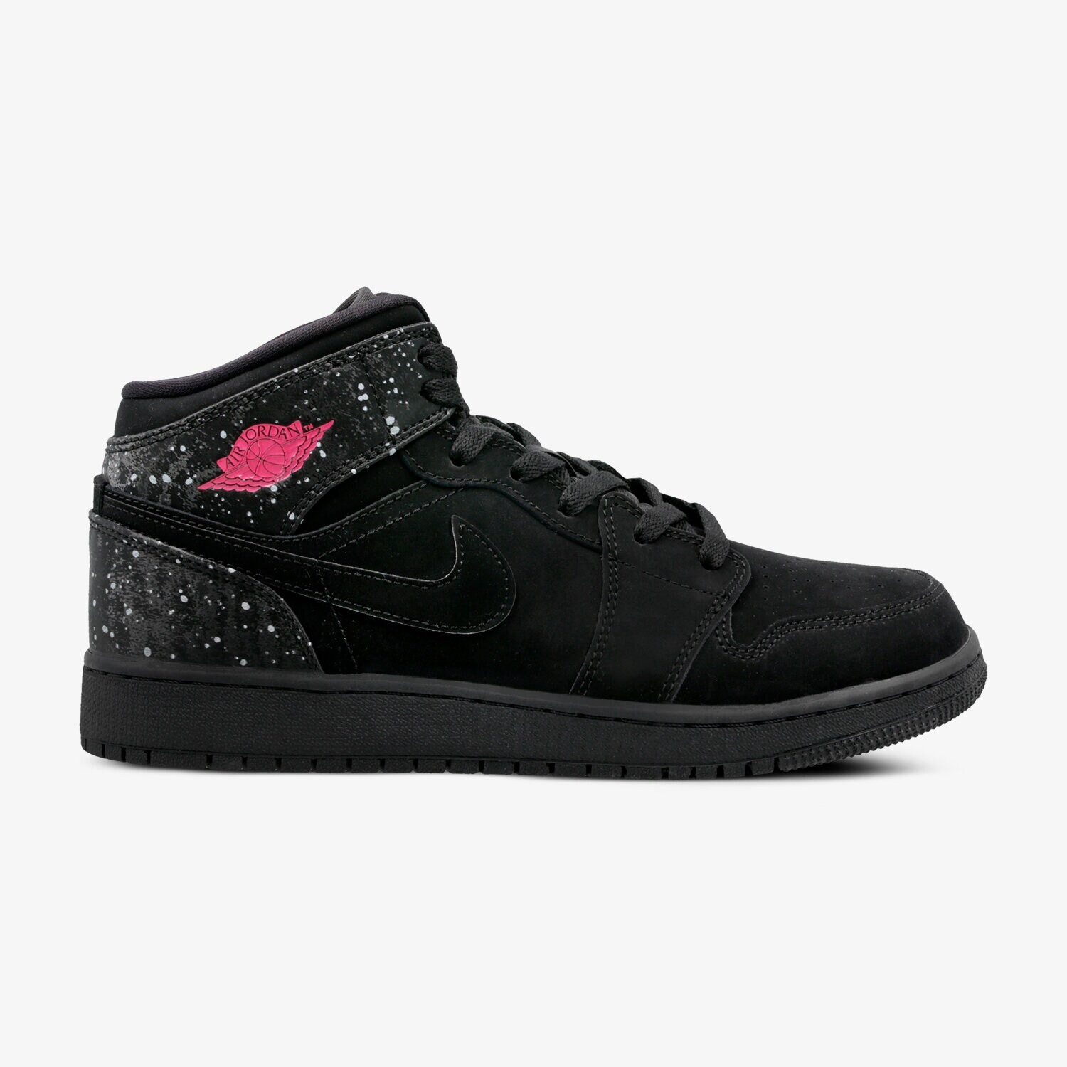 Copii pantofi sport AIR JORDAN 1 MID GG 555112-001 Negru