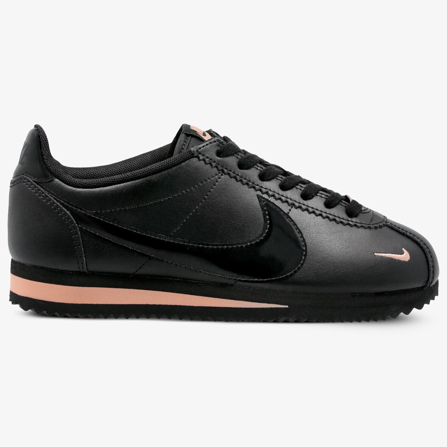 Femei pantofi sport NIKE WMNS CLASSIC CORTEZ PREM 905614010 Negru