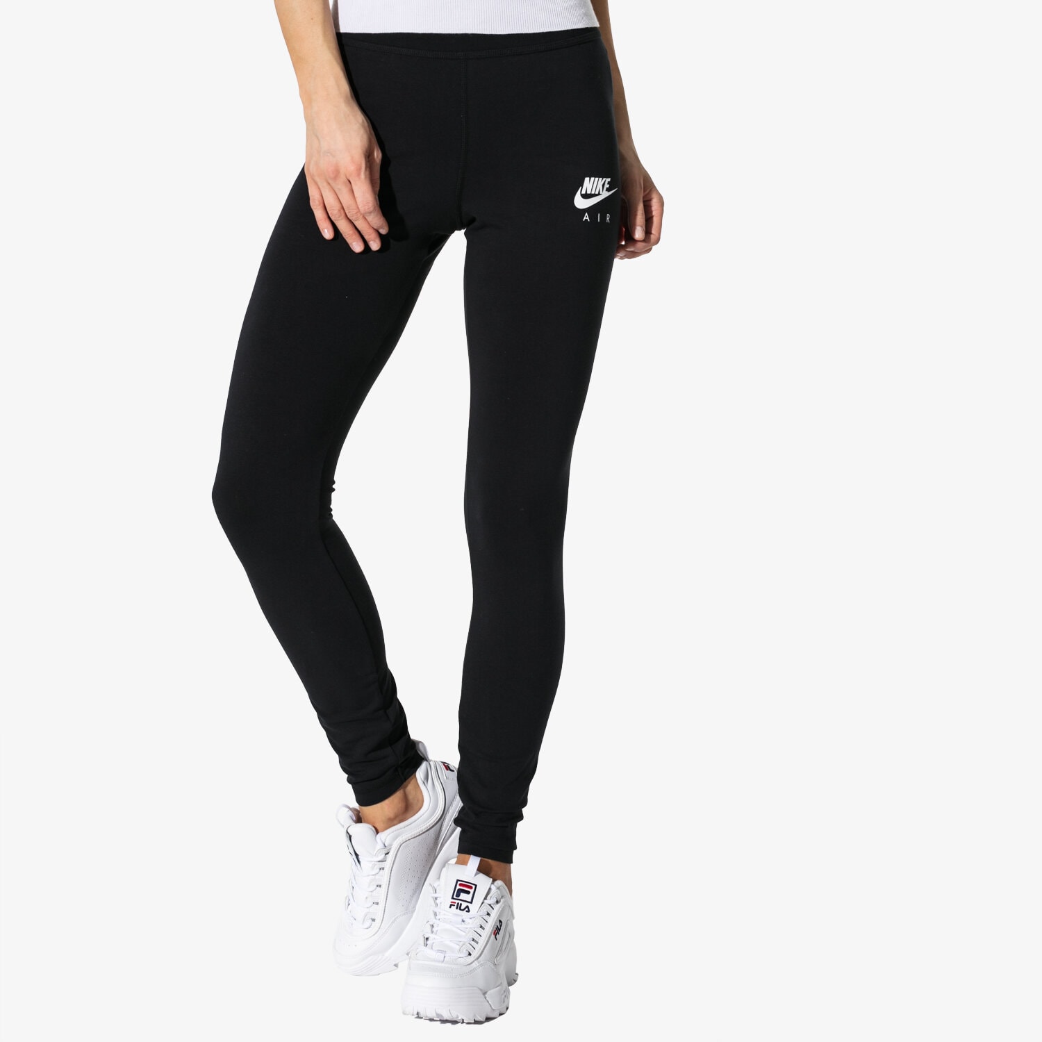 Femei pantaloni NIKE COLANȚI W NSW AIR LGGNG SPORTSWEAR AR3503-010 Negru