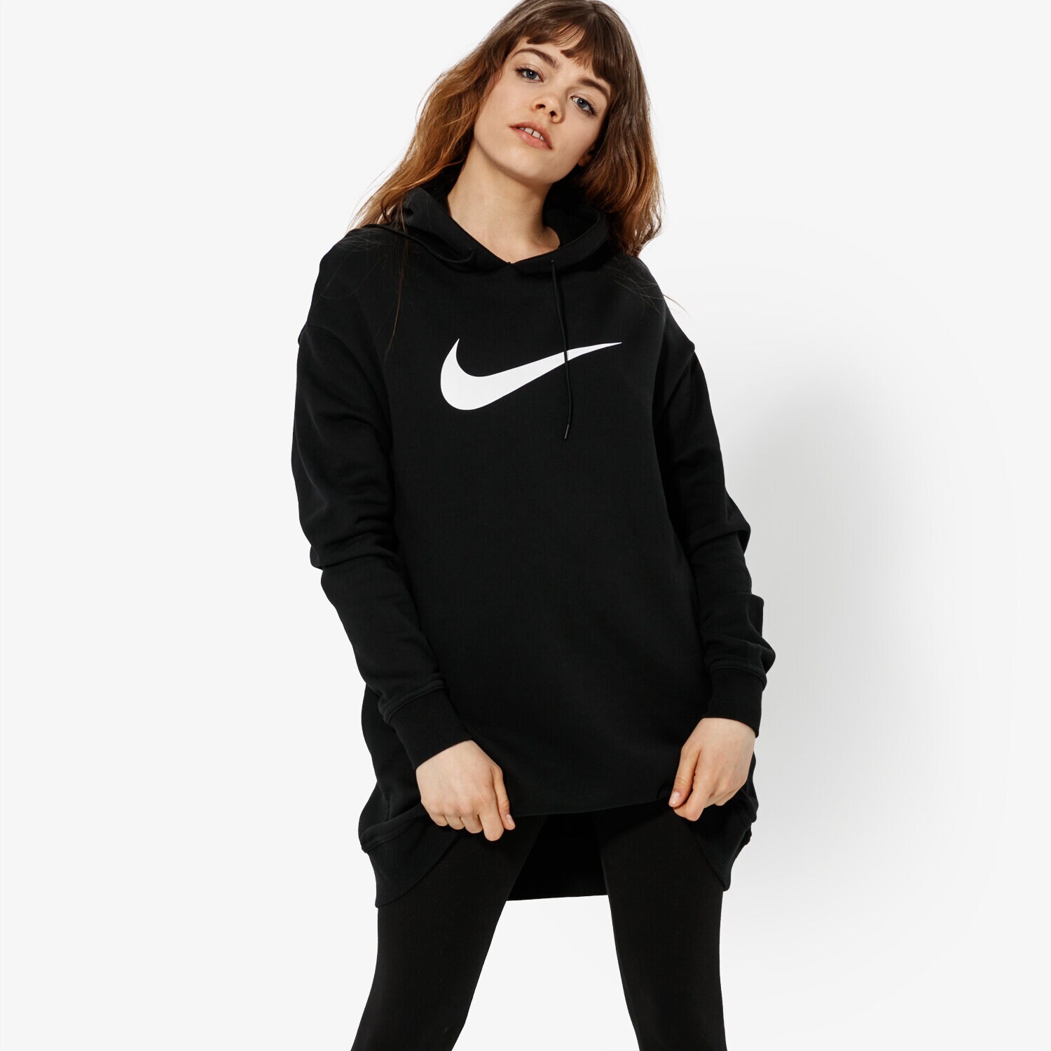 Femei bluză NIKE BLUZĂ W NSW SWSH TRENINGS FT  SPORTSWEAR AV8290-010 Negru