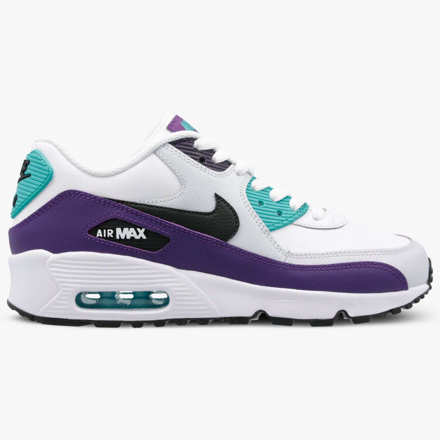 Copii pantofi sport NIKE AIR MAX 90 LTR (GS) 833412-115 Alb