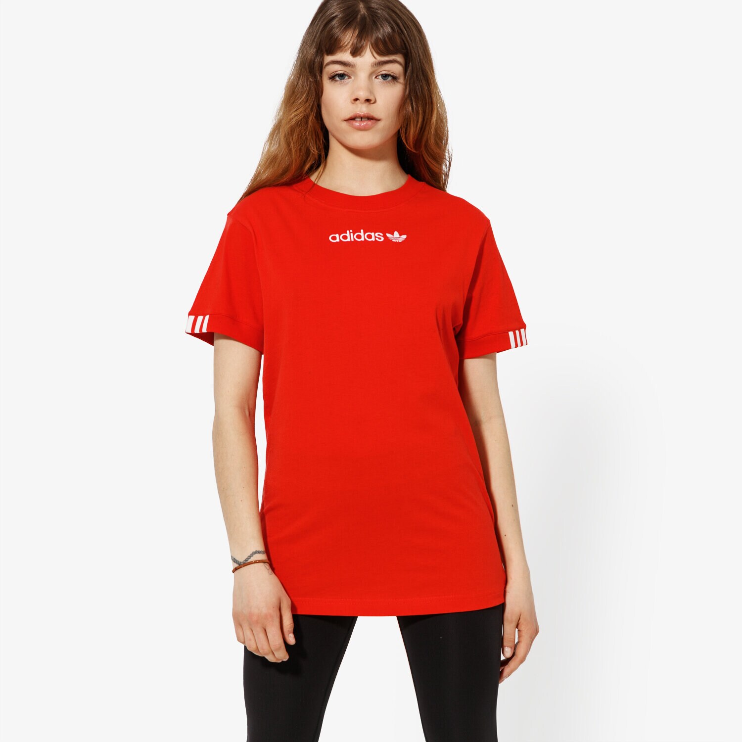 Femei tricou ADIDAS TRICOU SS COEEZE T SHIRT COEEZE DU7189 Roșu