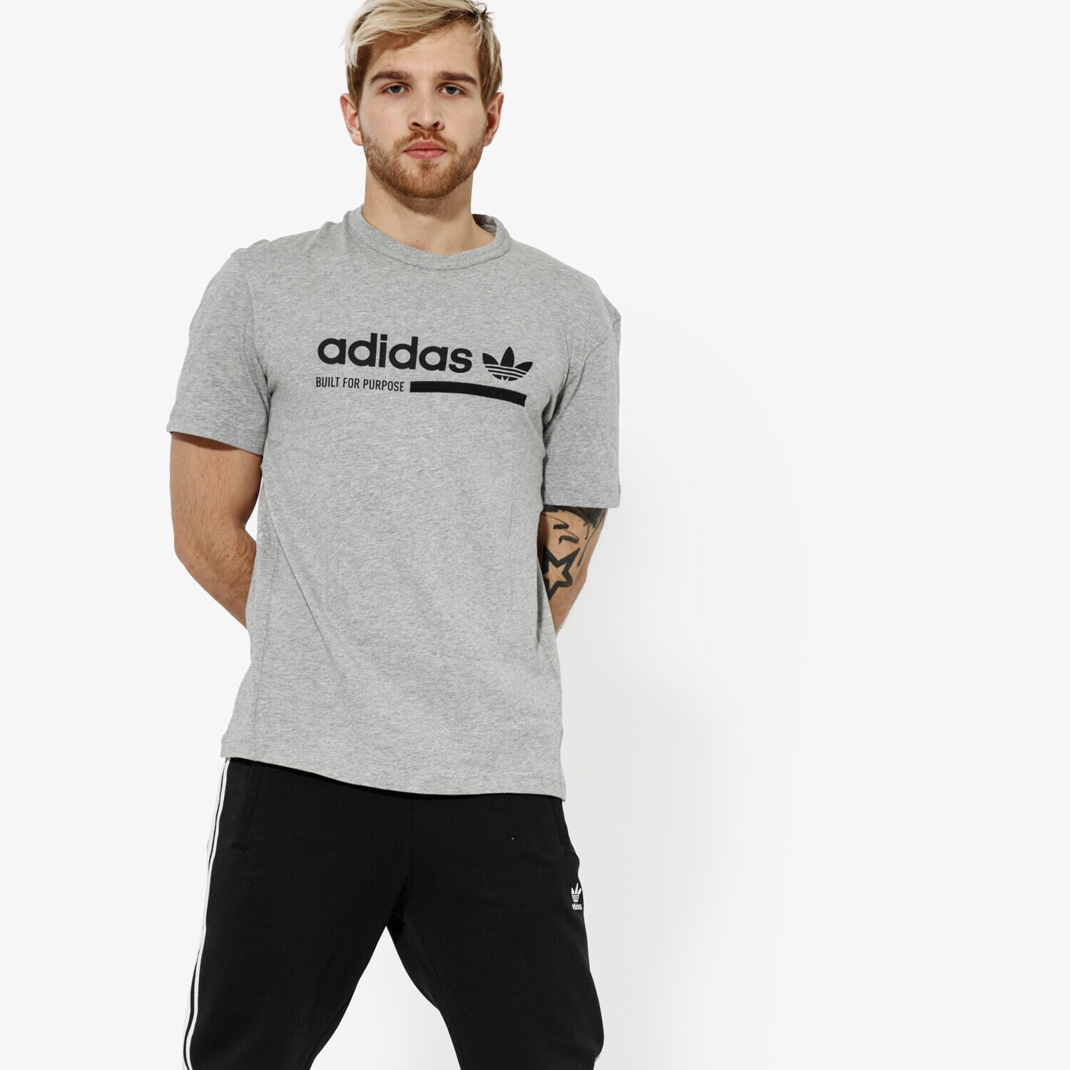 Bărbați tricou ADIDAS TRICOU SS TEE KAVAL DV1923 Gri