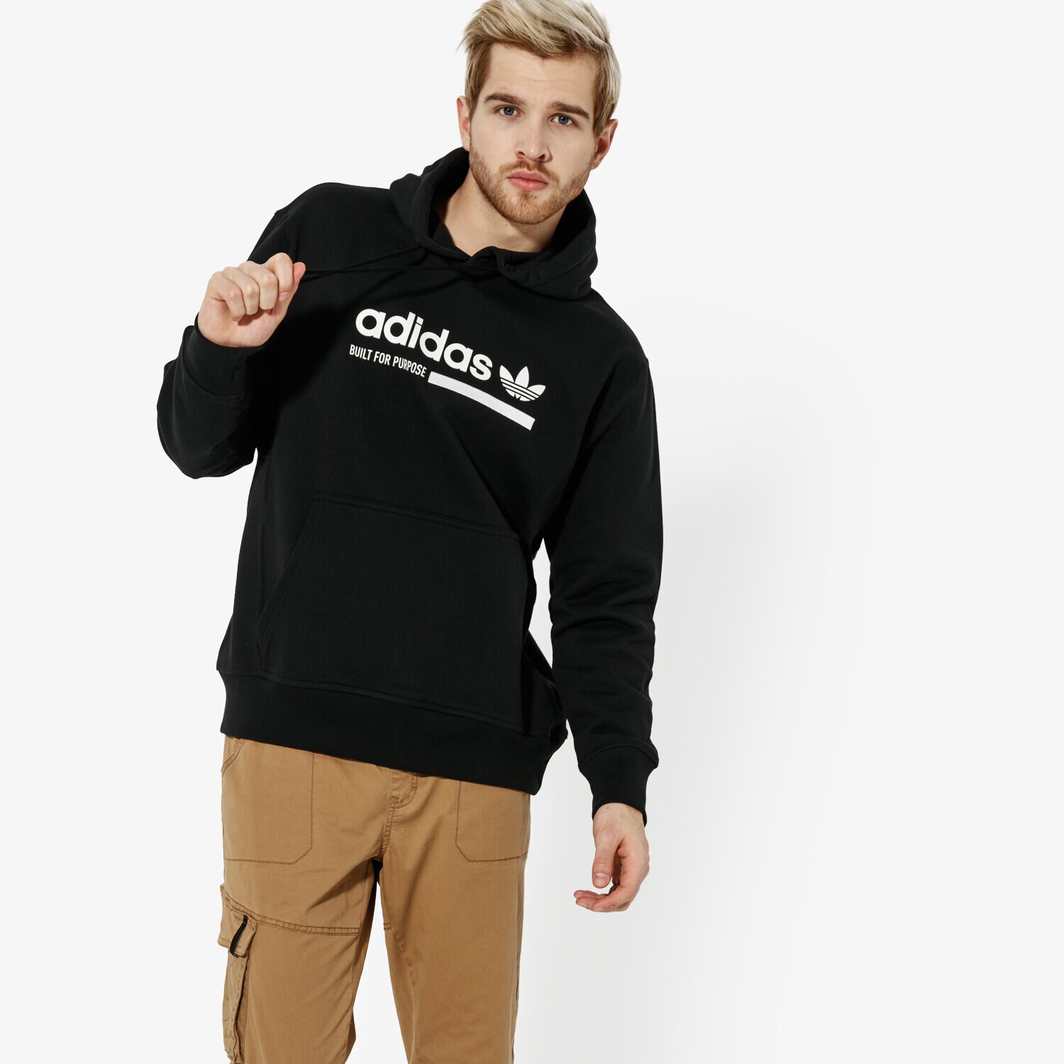 Bărbați bluză ADIDAS BLUZĂ GRP OTH HOODY KAVAL DX3721 Negru