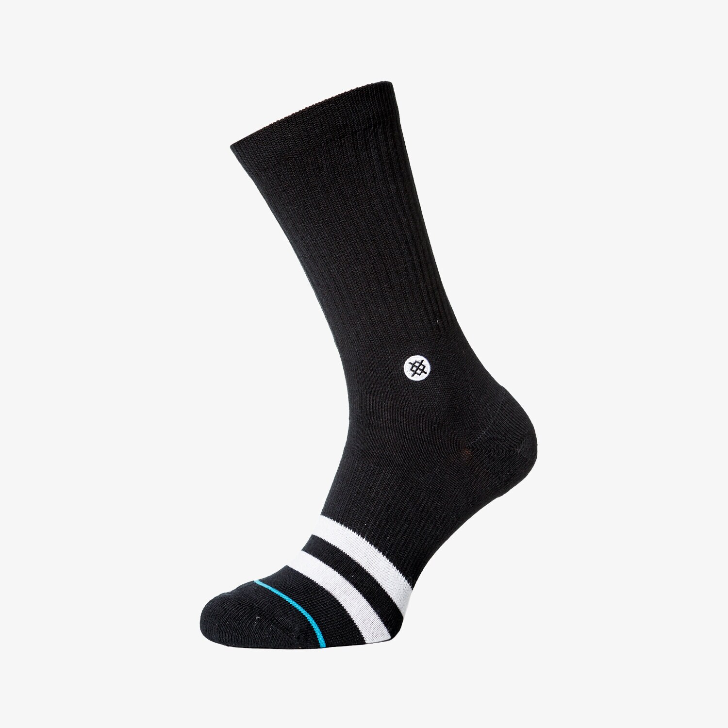 Bărbați șosete STANCE ȘOSETE OG BLKWHT M556D17OGGBLK Negru