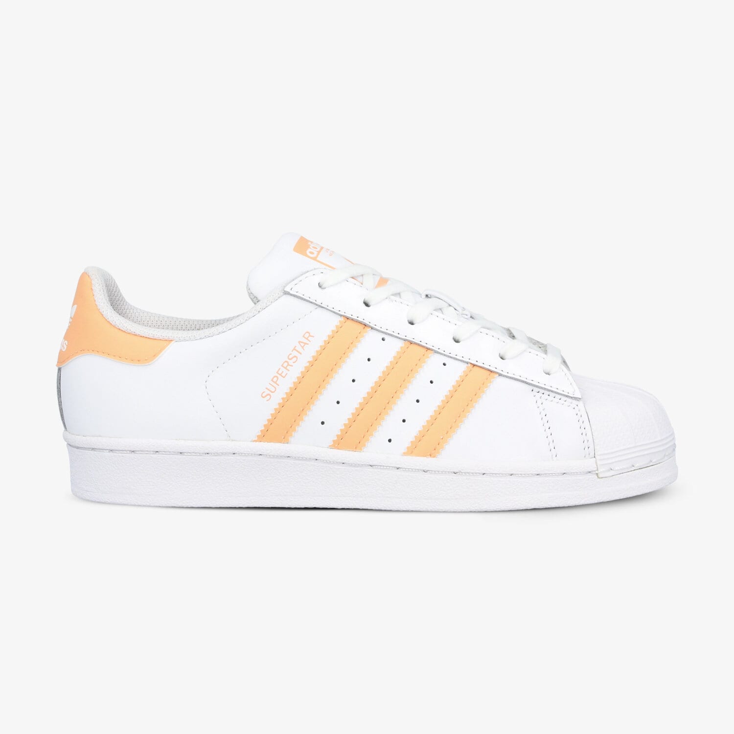 Copii pantofi sport ADIDAS SUPERSTAR J EE7820 Alb