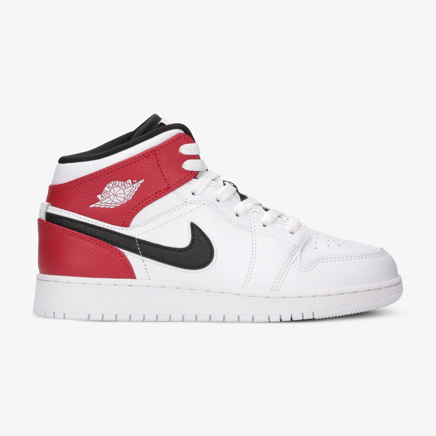 Copii pantofi sport AIR JORDAN 1 MID (GS) 554725-116 Alb