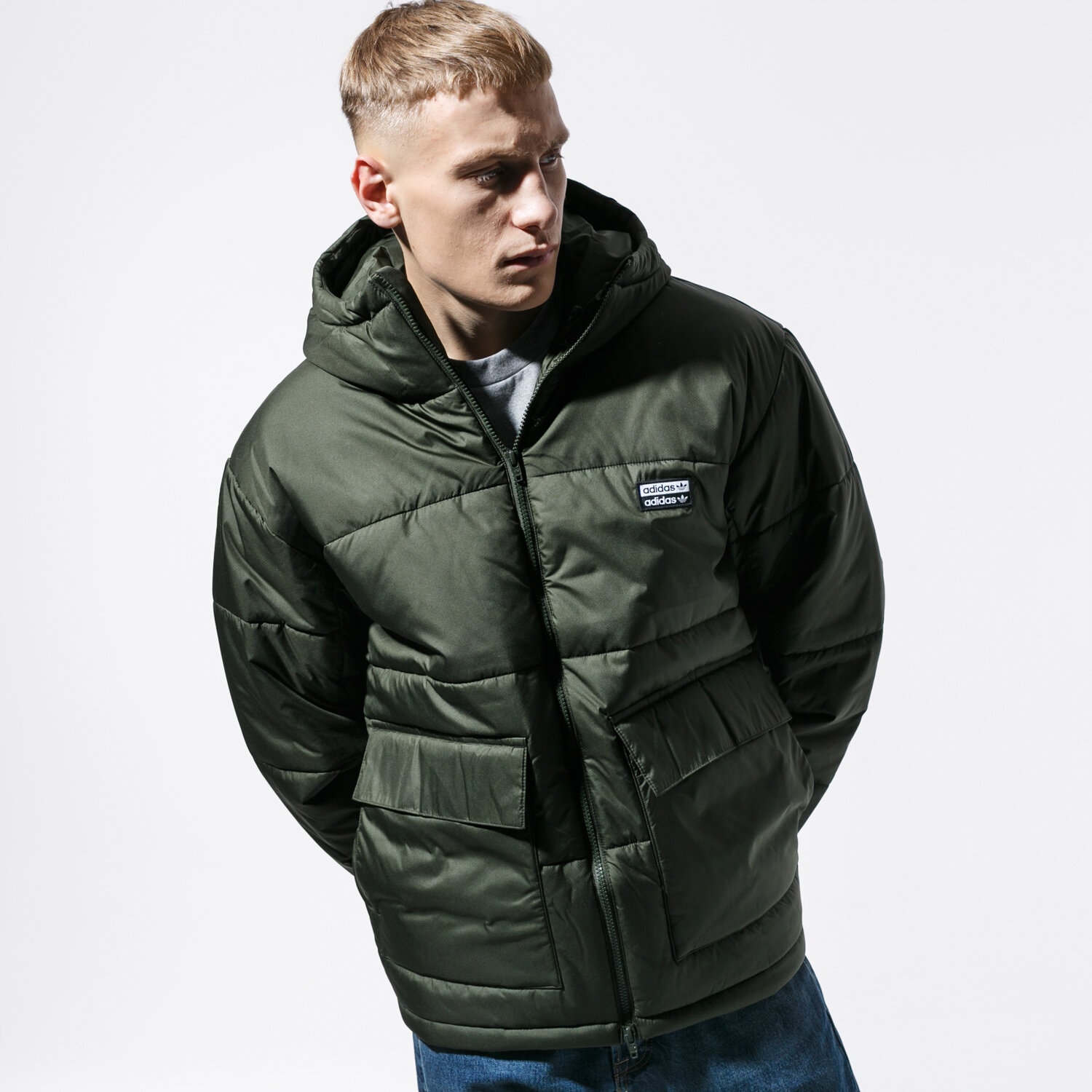 Bărbați eacă de iarnă ADIDAS JACHETĂ VOCAL D JACKET ED7219 Kaki