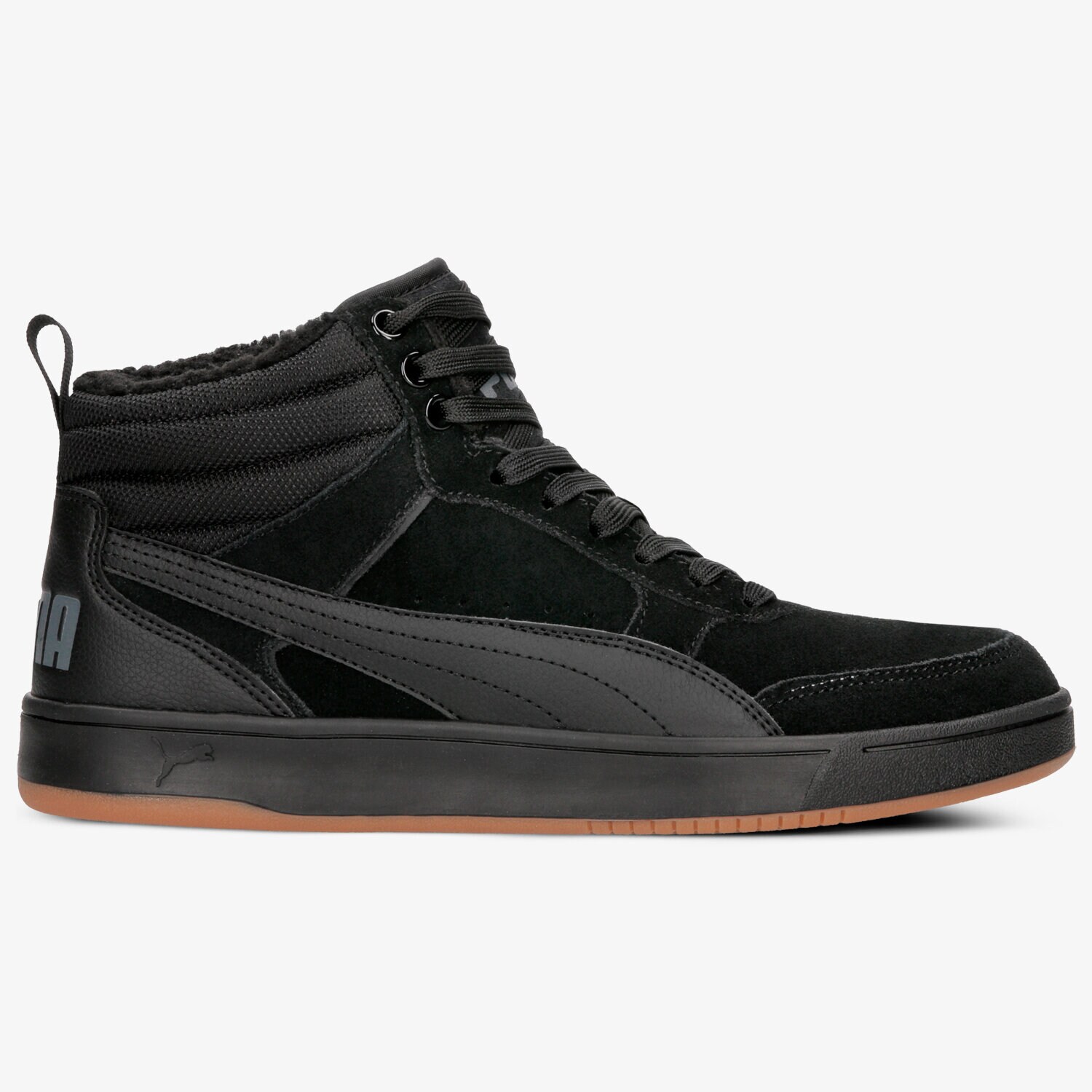 Barbați pantofi sport PUMA REBOUND STREET V2 SD FUR 36699401 Negru