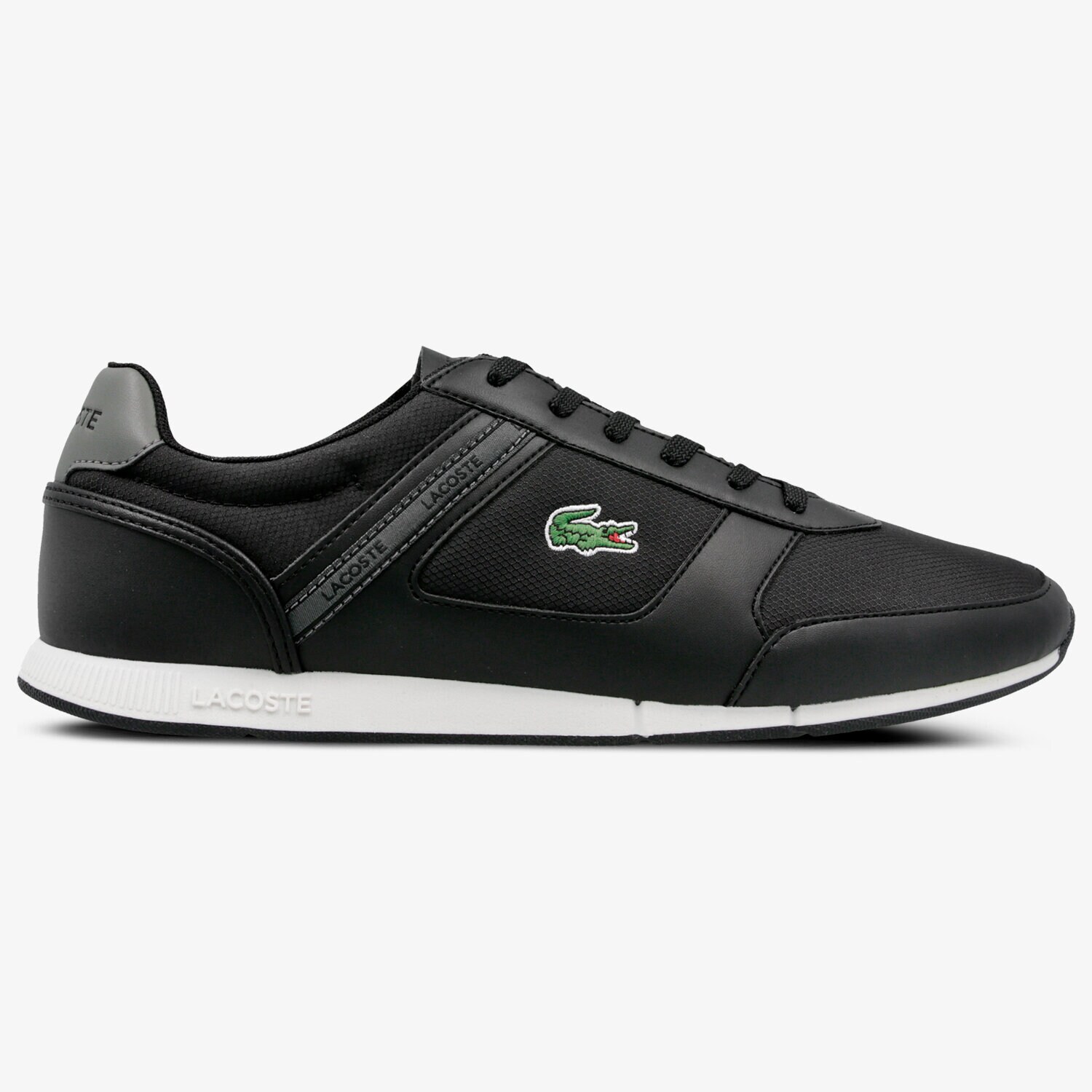 Barbați pantofi sport LACOSTE MENERVA SPORT 119 1 CMA 737CMA0063237 Negru