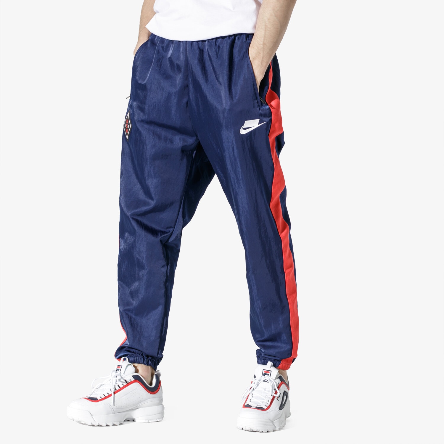 Bărbați pantaloni NIKE PANTALONI M NSW NSP PANT WVN AR1628-492 Bleumarin