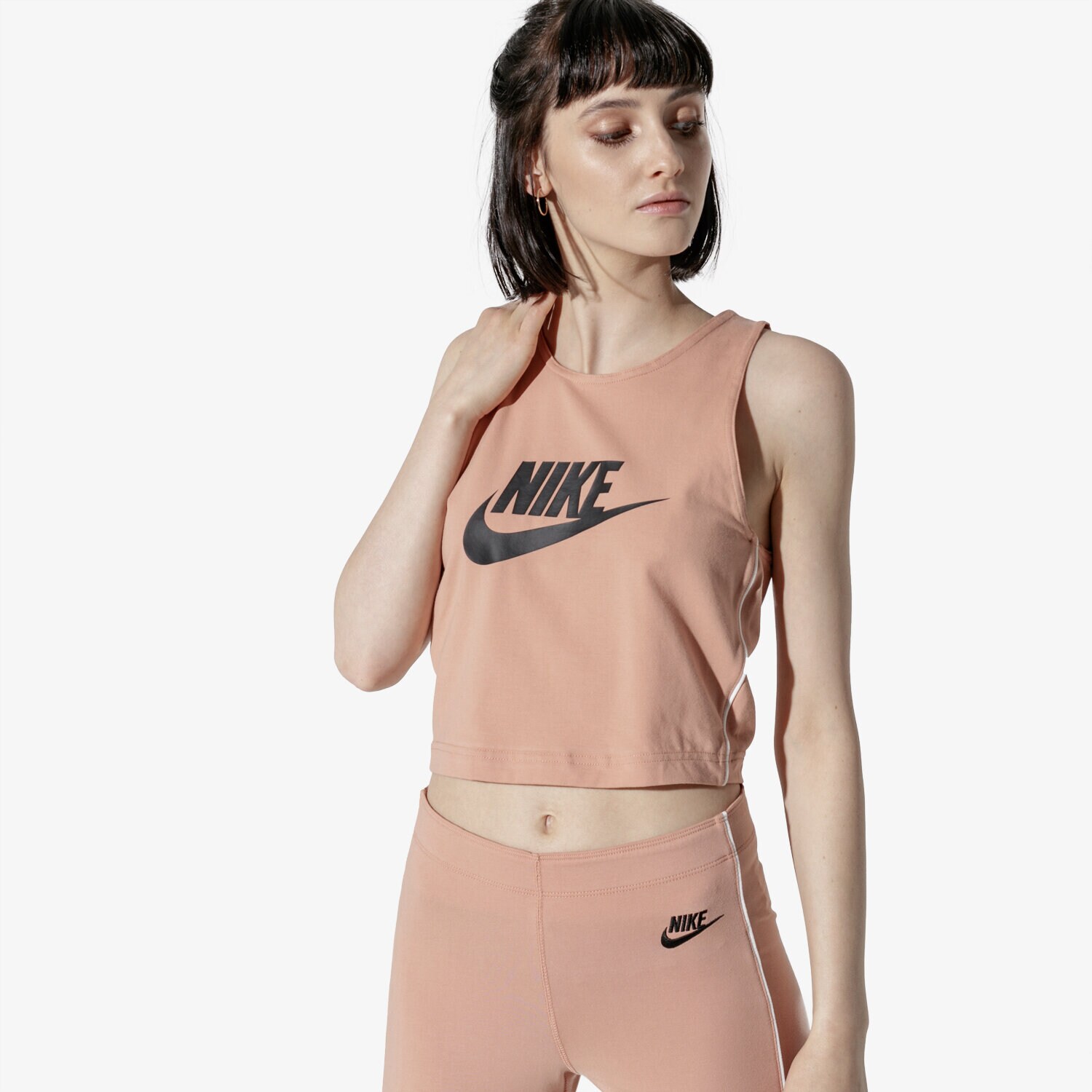 Femei tricou NIKE TOP W NSW HRTG MAIOU AR2327-605 Roz