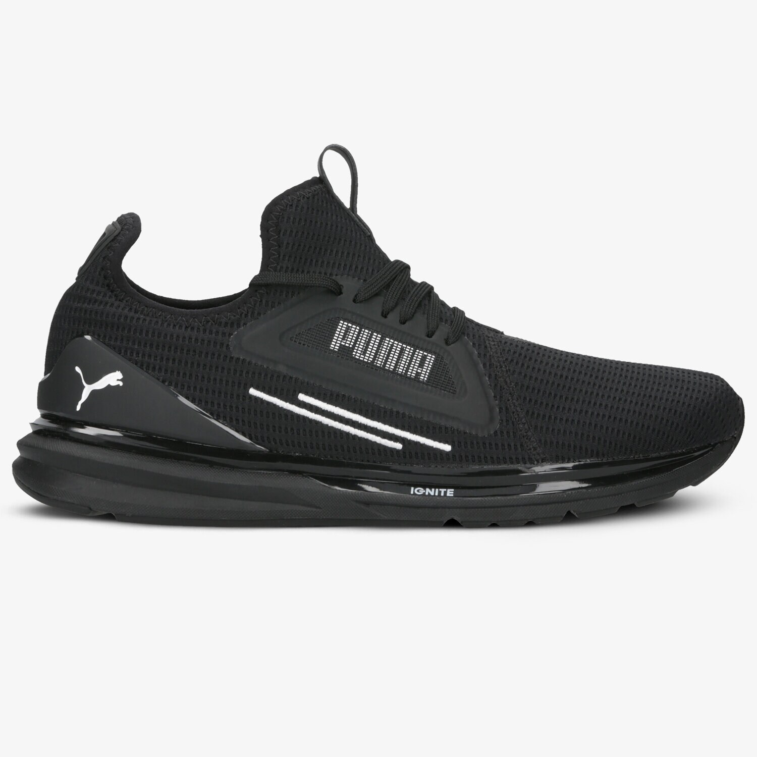 Barbați pantofi sport PUMA IGNITE LIMITLESS LEAN MODERN 19254804 Negru