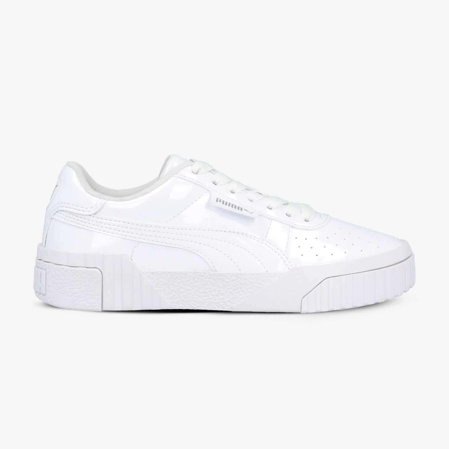 Copii pantofi sport PUMA CALI PATENT JR 37013901 Alb
