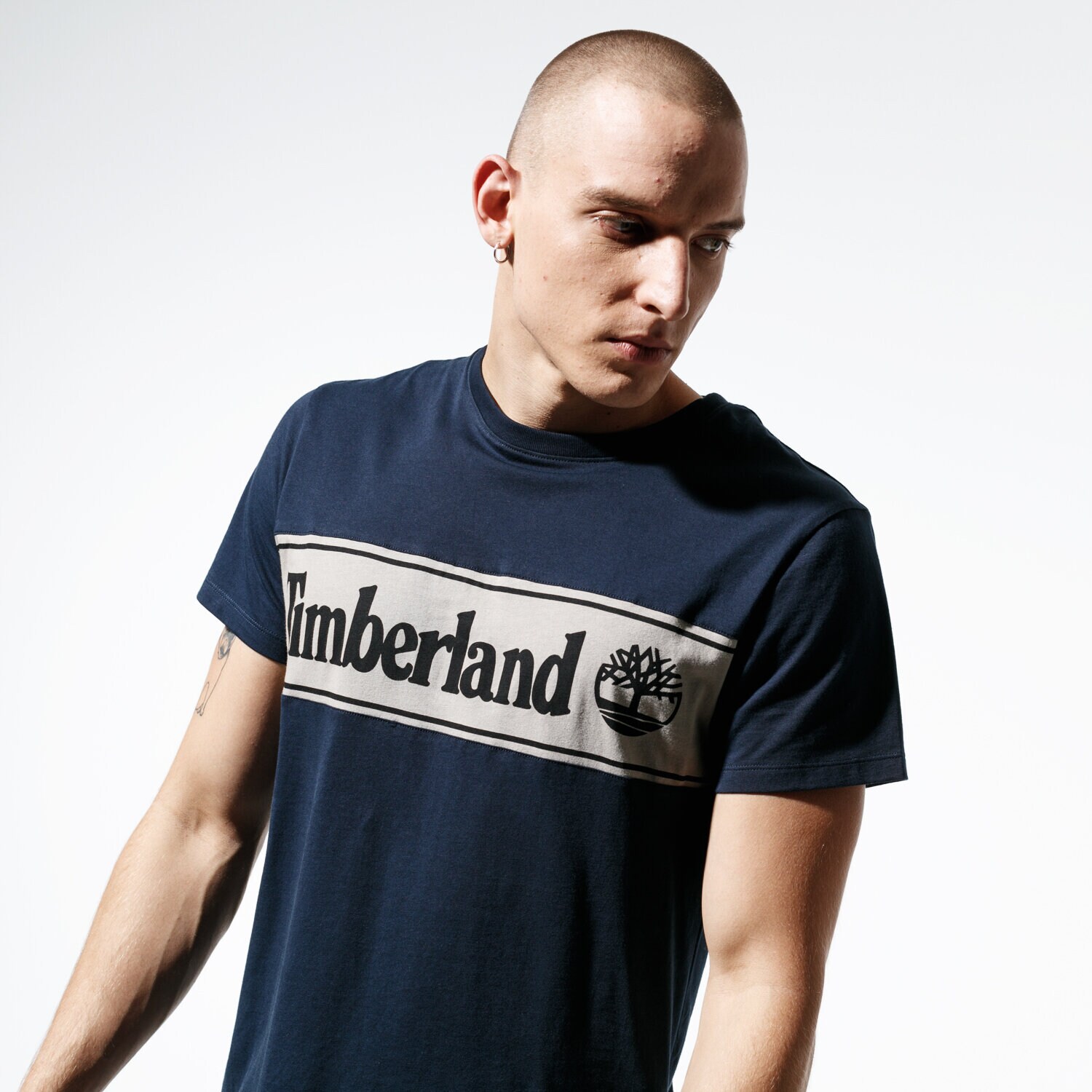 Bărbați tricou TIMBERLAND TRICOU SS SS CUT & SEW LINEAR LOGO TEE TB0A1OA4X451 Mulicolor