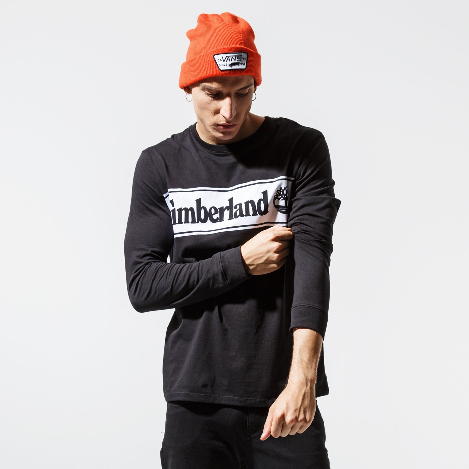 Bărbați tricou TIMBERLAND TRICOU LS SS CUT & SEW LINEAR LOGO TEE TB0A1Z24I201 Mulicolor