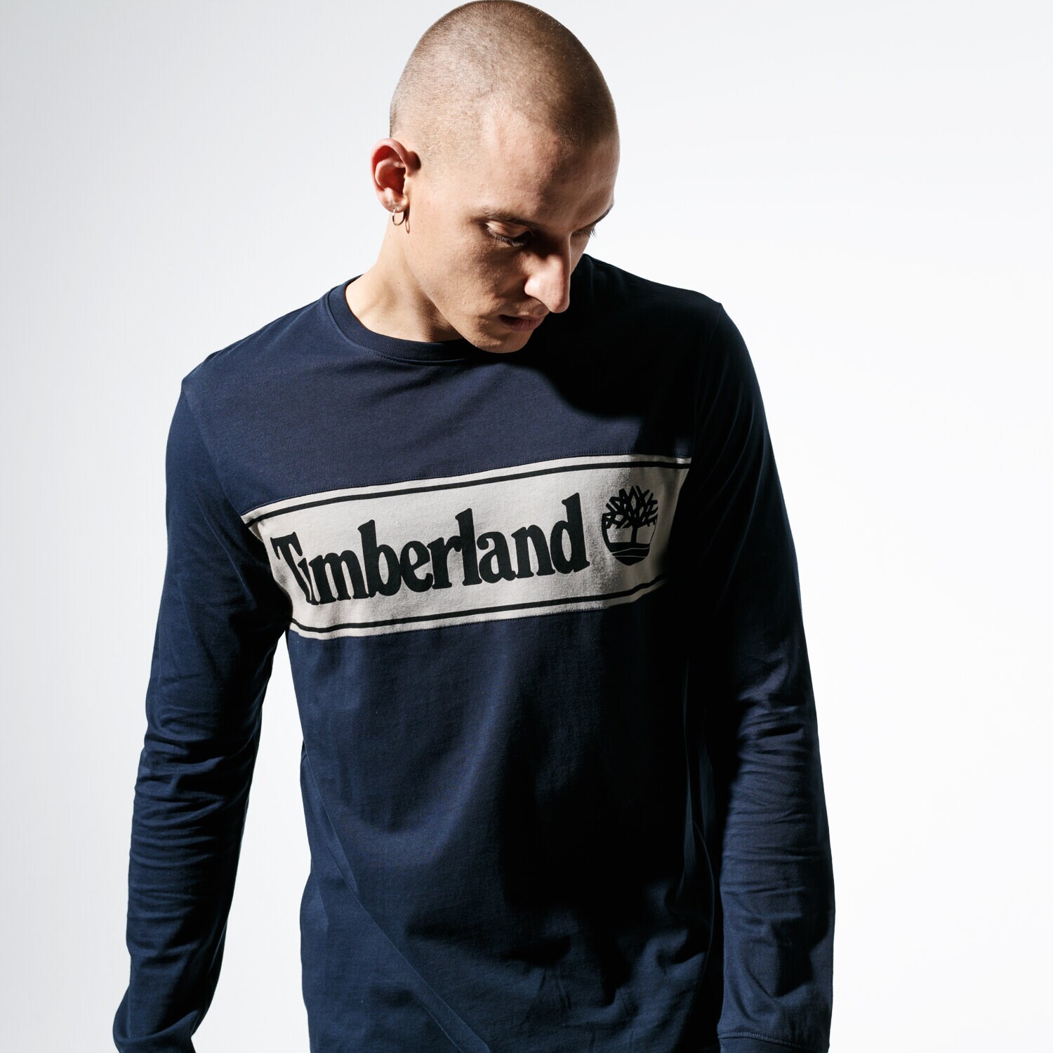 Bărbați tricou TIMBERLAND TRICOU LS SS CUT & SEW LINEAR LOGO TEE TB0A1Z24X451 Mulicolor