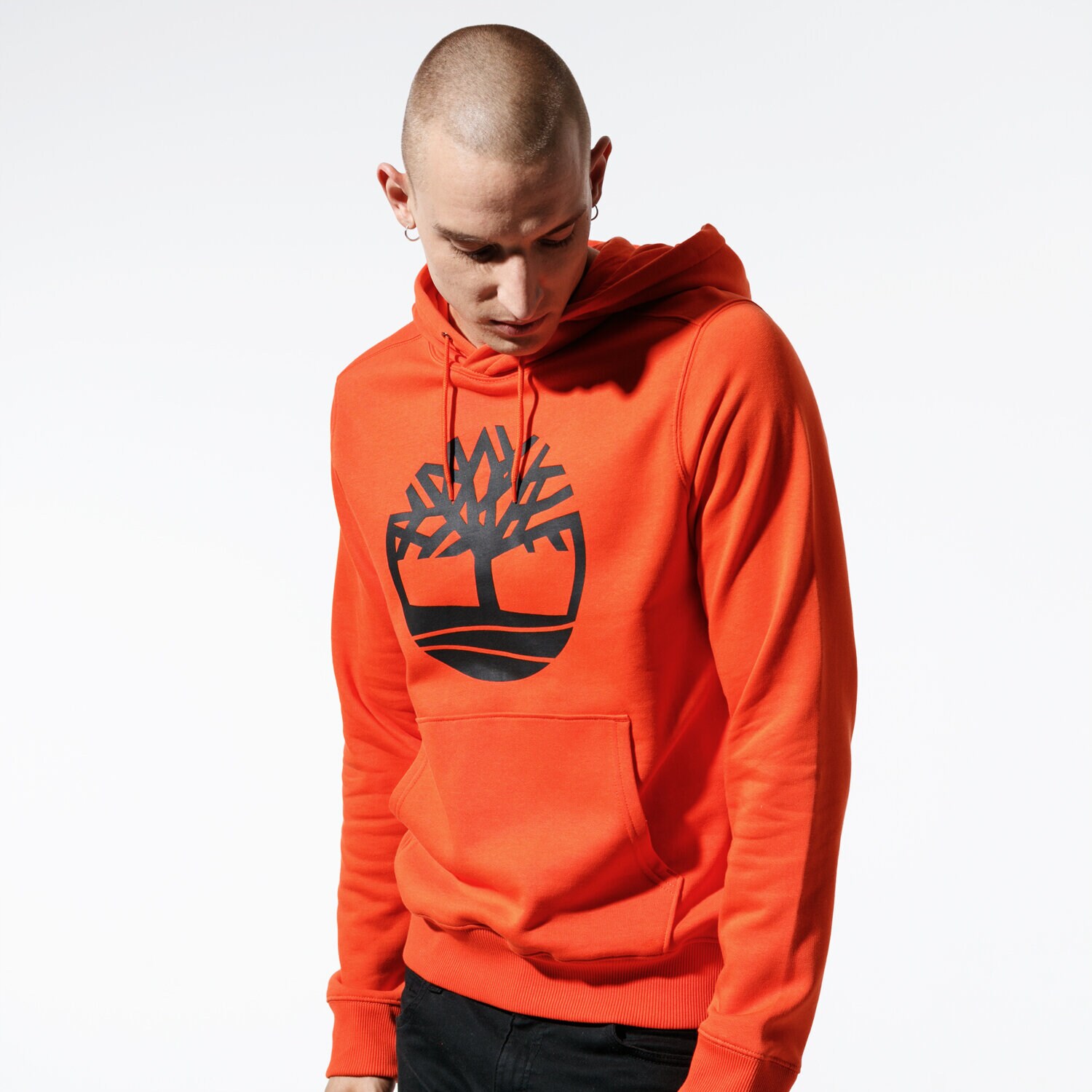 Bărbați bluză TIMBERLAND BLUZĂ CORE TREE LOGO PULLOVER HOODIE TB0A1ZKY8451 Portocaliu