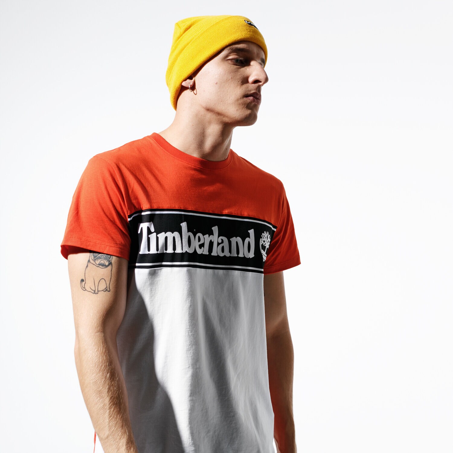 Bărbați tricou TIMBERLAND TRICOU SS SS CUT & SEW LINEAR LOGO TEE TB0A1OA48451 Mulicolor