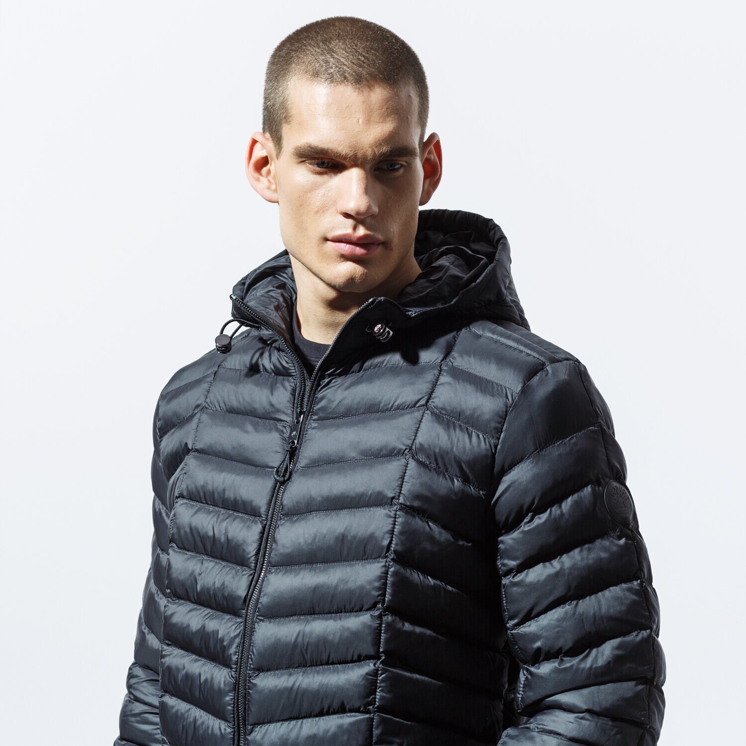 Bărbați eacă de iarnă TIMBERLAND JACHETĂ GARDFIELD HOODED JKT TB0A1XU20011 Negru