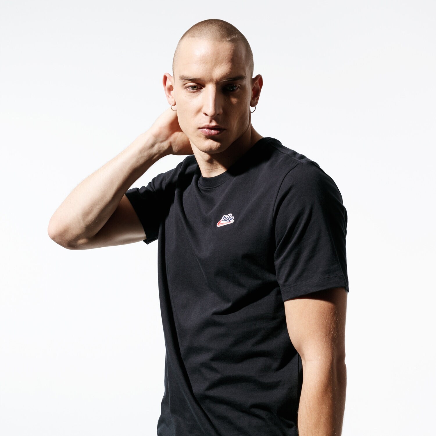 Bărbați tricou NIKE TRICOU M NSW TEE HERITAGE + BV7882010 Negru