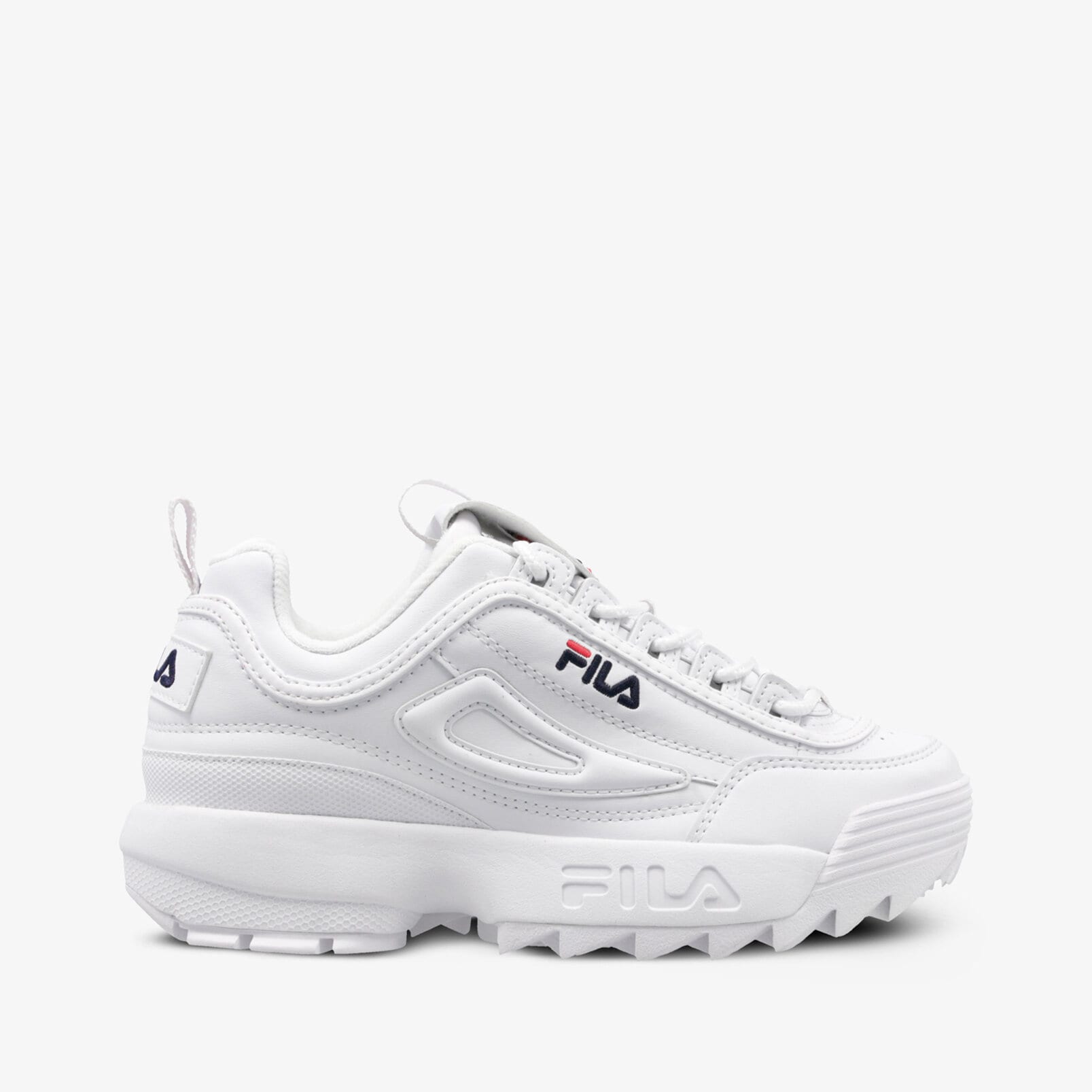 Femei pantofi sport FILA DISRUPTOR LOW WMN 10103021FG Alb