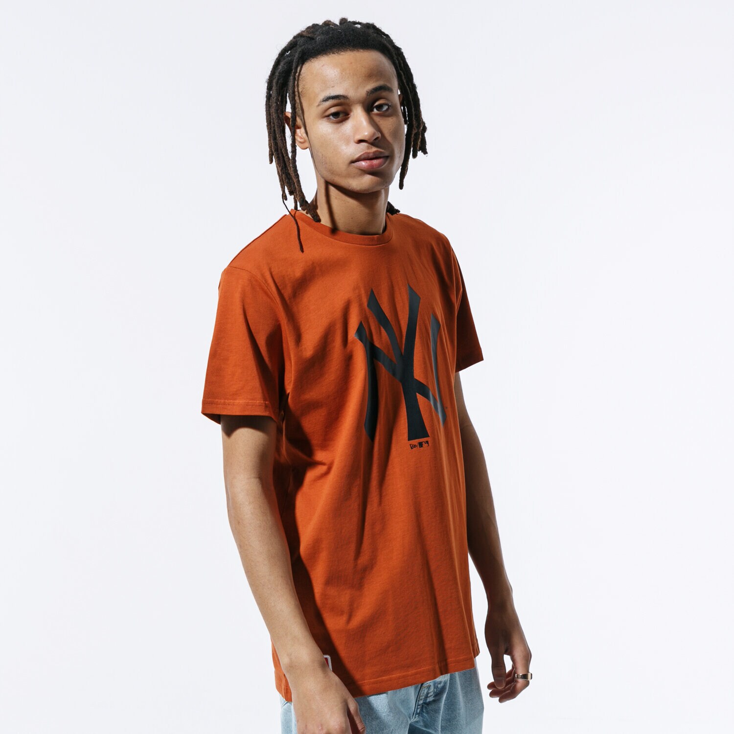 Bărbați tricou NEW ERA TRICOU SS MLB SEASONAL TEAM LOGO TEE NEYYAN RST 12033498 Maro