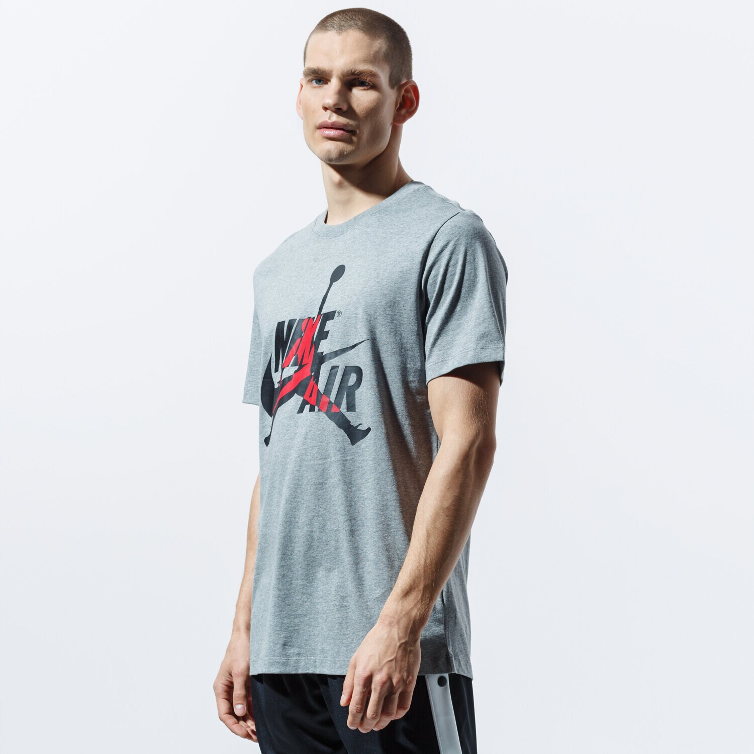 Bărbați tricou JORDAN TRICOU SS M J JM CLASSICS SS CREW BV5905-091 Gri