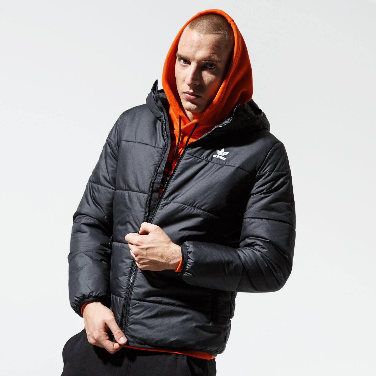 Bărbați eacă de iarnă ADIDAS JACHETĂ JACKET PADDED ED5827 Negru