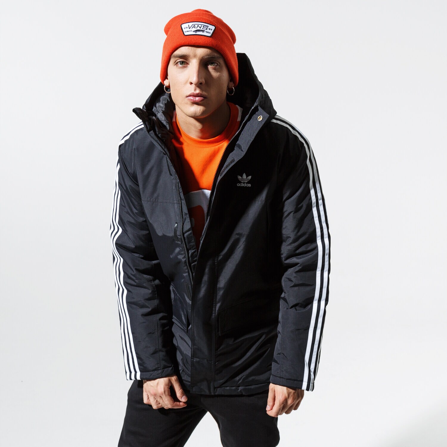 Bărbați eacă de iarnă ADIDAS JACHETĂ FUR PARKA PADDE ED5834 Negru