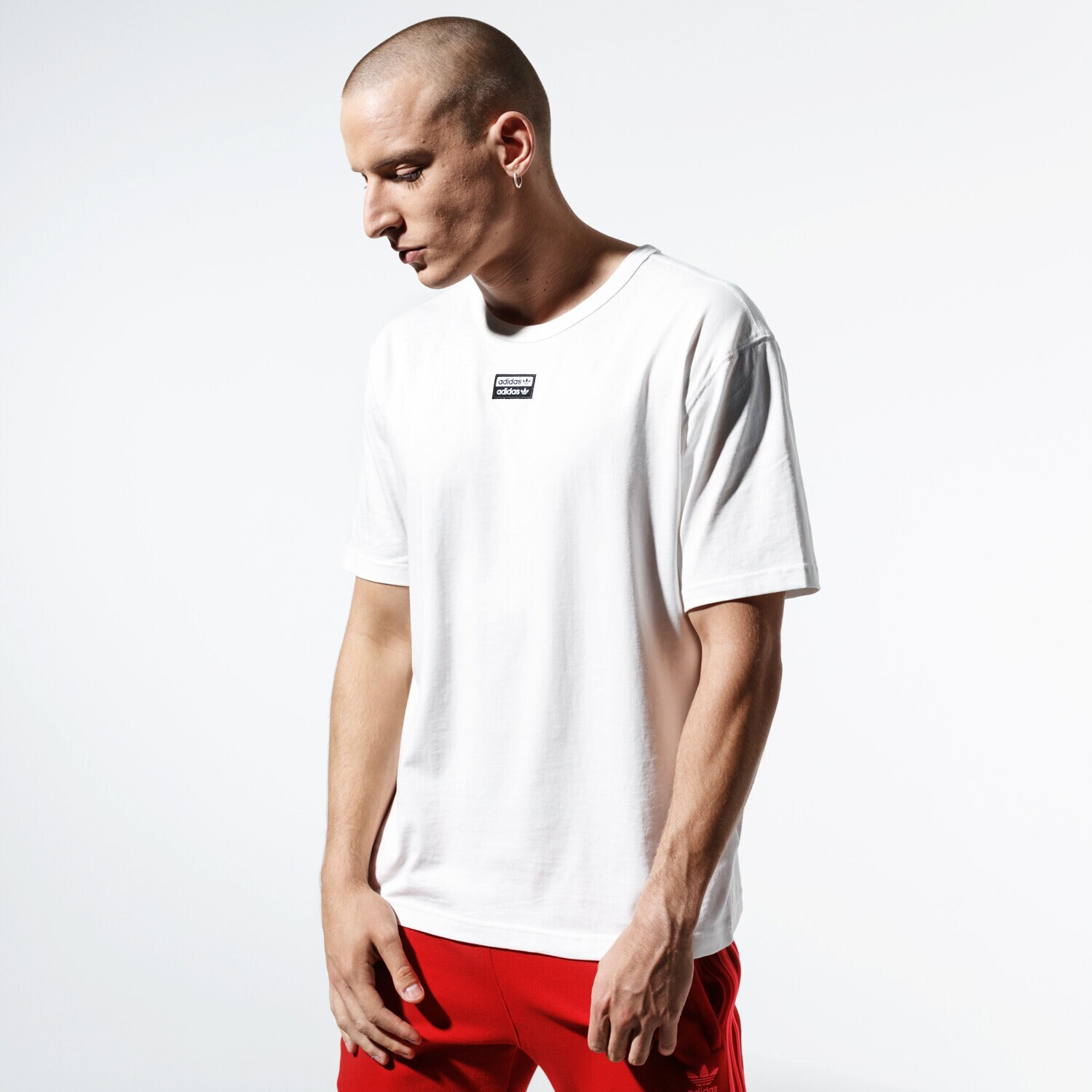 Bărbați tricou ADIDAS TRICOU SS VOCAL TEE ED7221 Alb