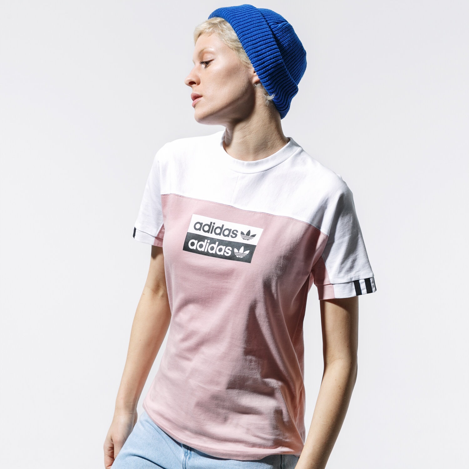 Femei tricou ADIDAS TRICOU SS VOCAL TEE EC0744 Roz