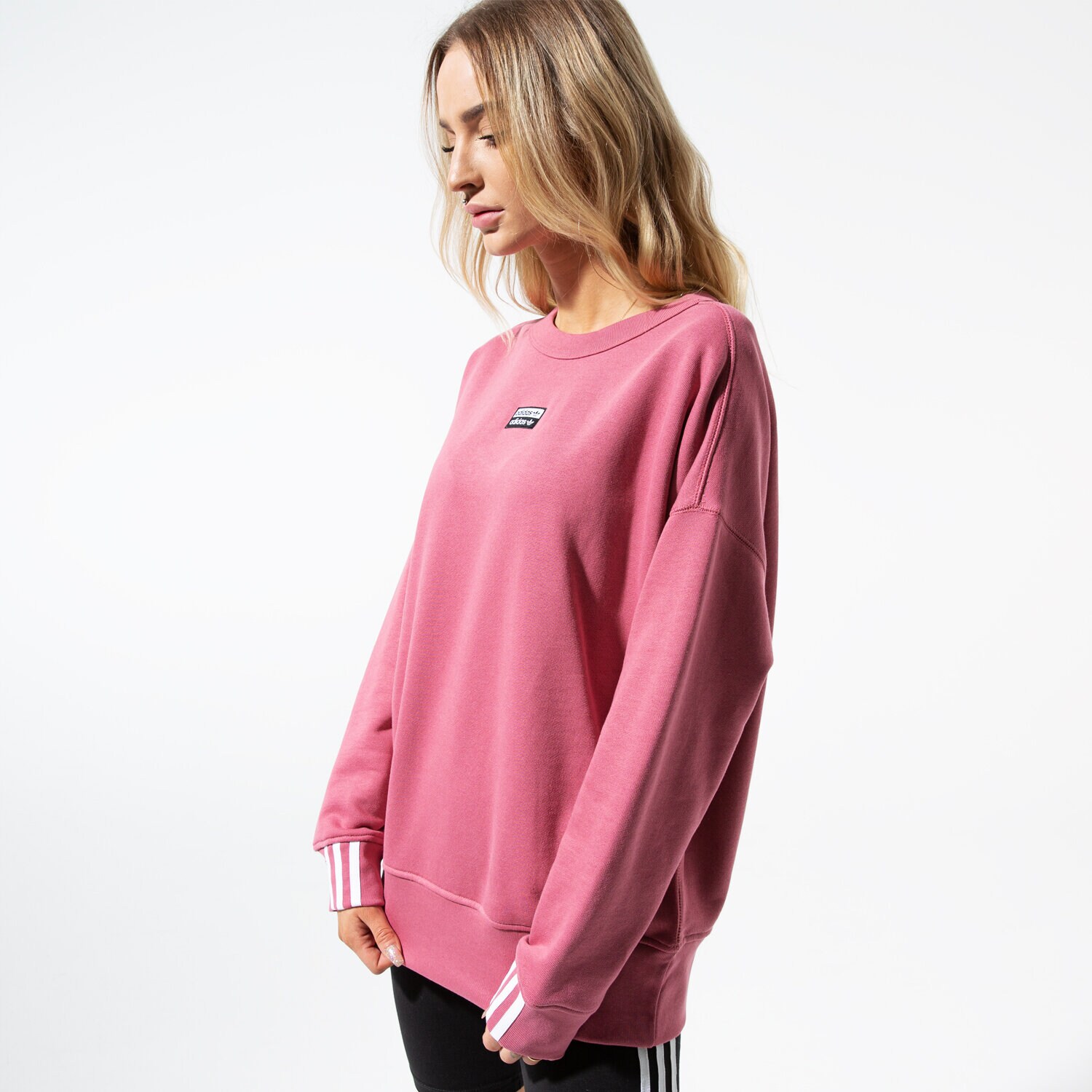 Femei bluză ADIDAS BLUZĂ VOCAL SWEAT EJ8569 Roz