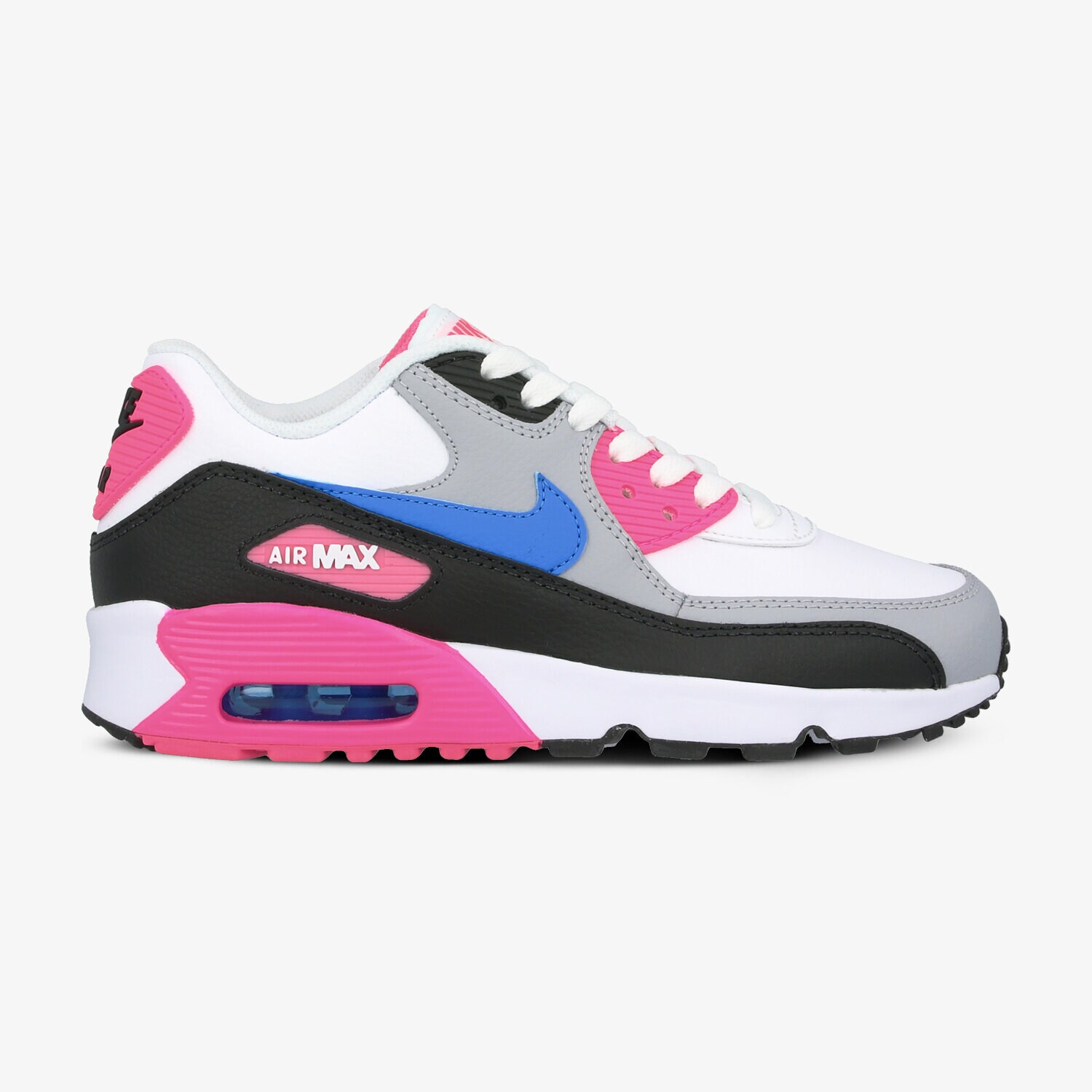 Copii pantofi sport NIKE AIR MAX 90 LTR (GS) 833376-107 Gri